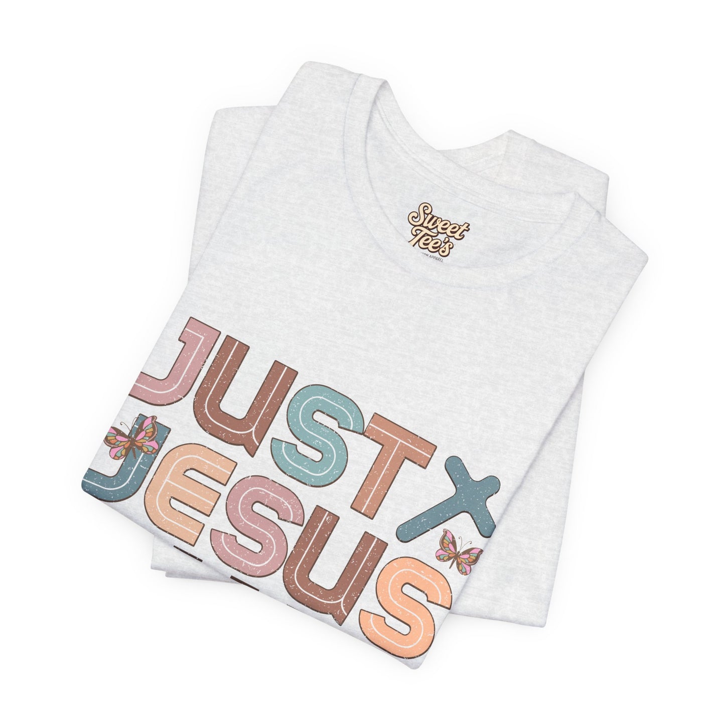 Just Jesus Unisex Jersey Tee - Faith-Based Casual Wear