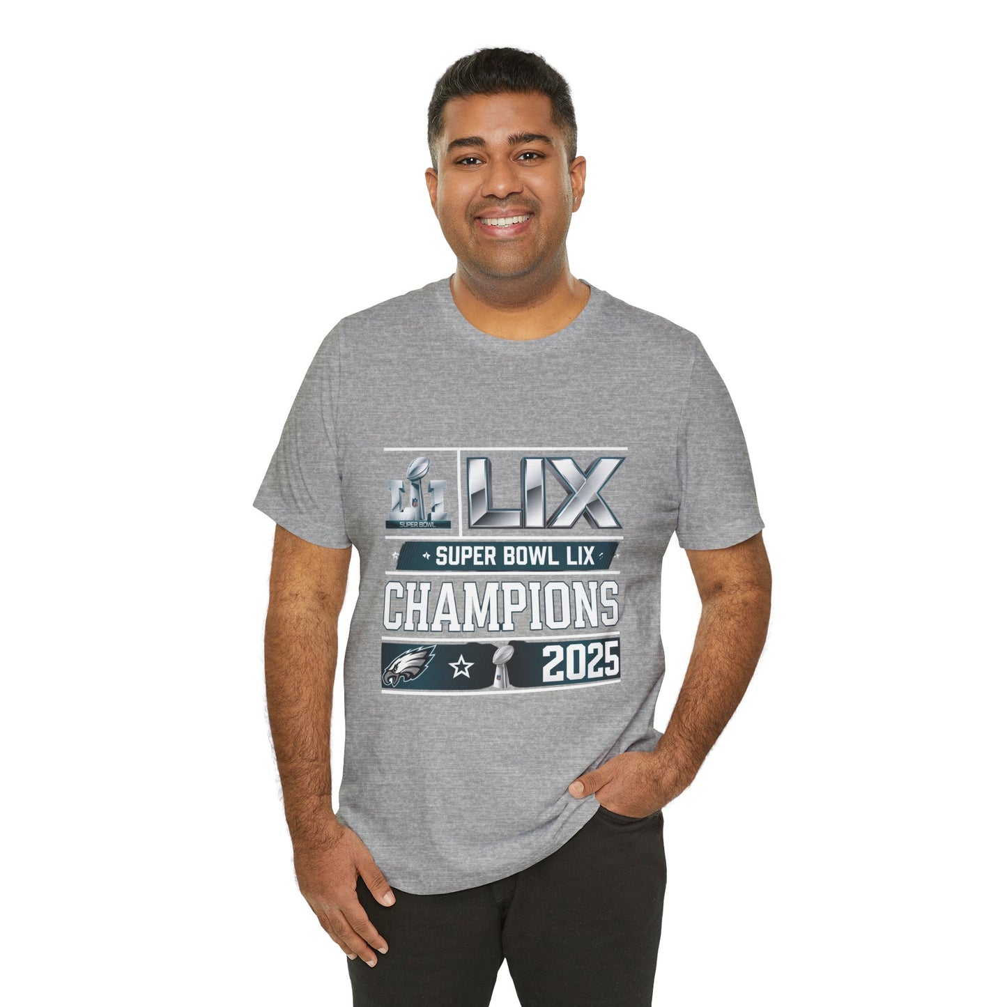 Super Bowl LVII Champions Eagles Unisex Jersey Tee - Celebrate the Win!