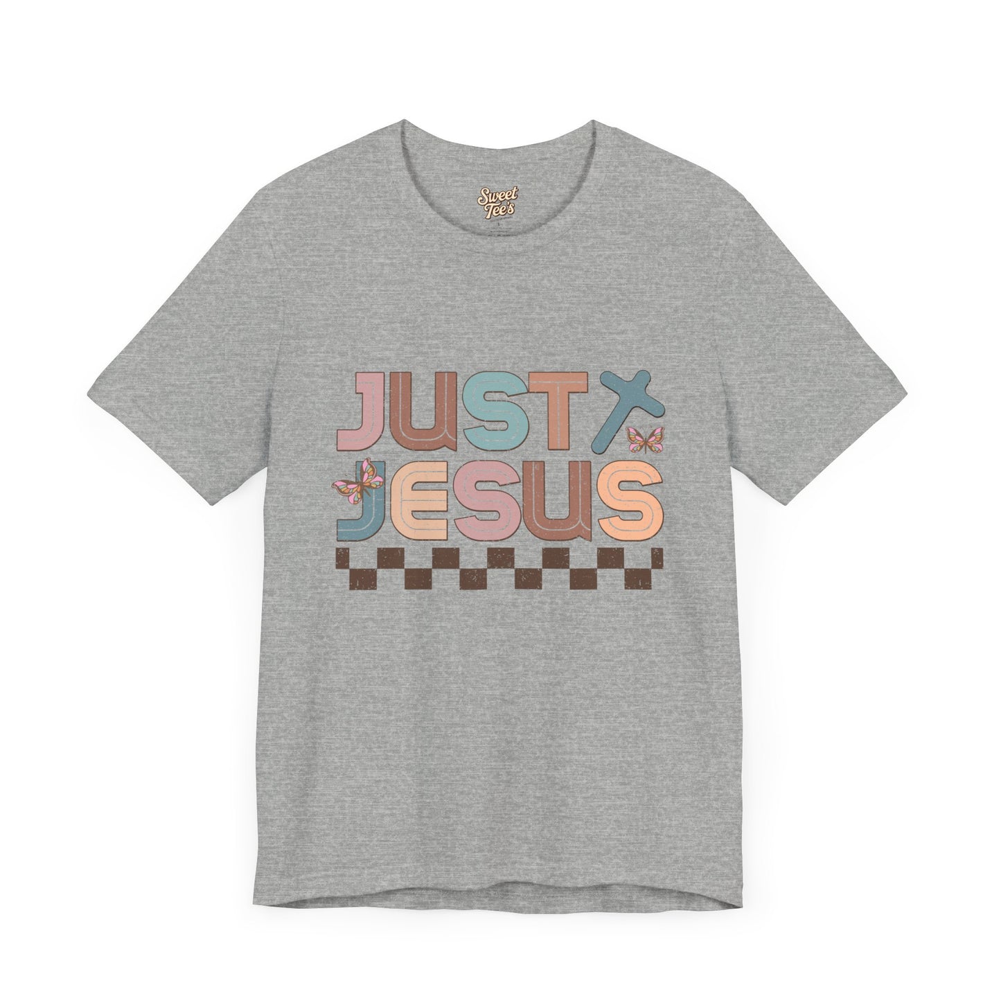 Just Jesus Unisex Jersey Tee - Faith-Based Casual Wear