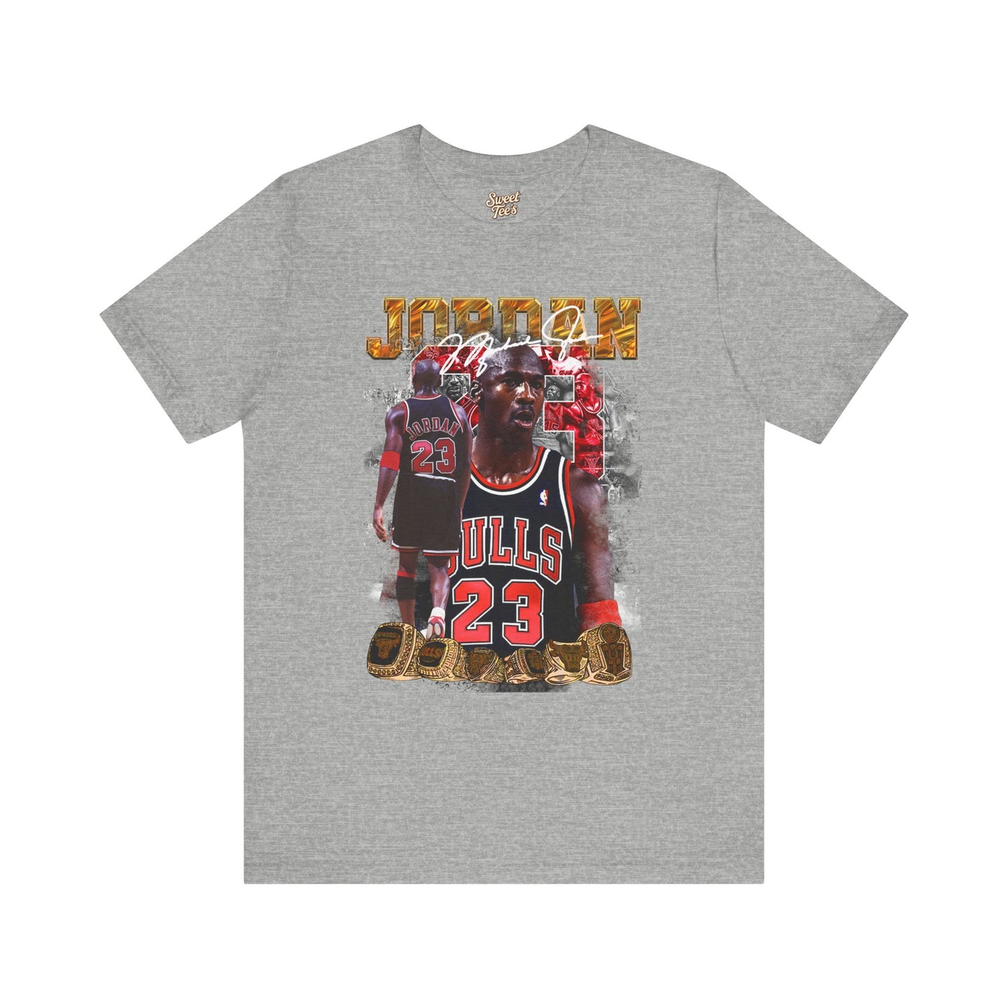 Michael Jordan Graphic Unisex Tee - Retro Sportswear for Basketball Fans