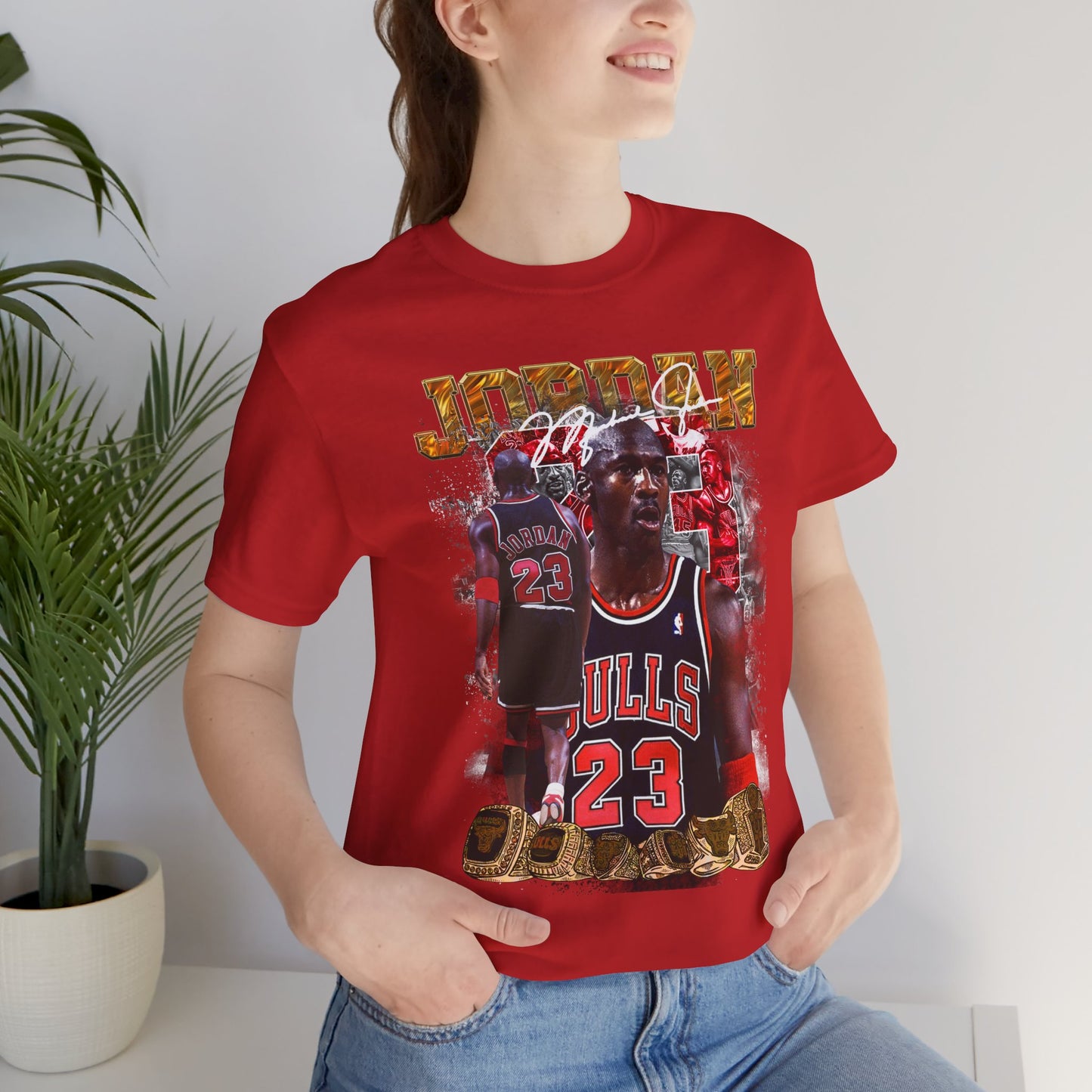 Michael Jordan Graphic Unisex Tee - Retro Sportswear for Basketball Fans