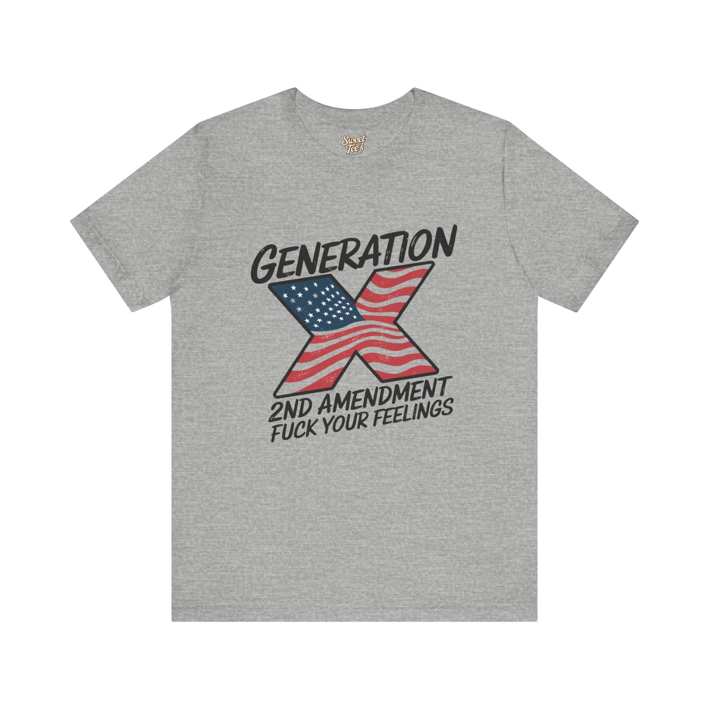 Generation X 2nd Amendment Short Sleeve Tee - Unisex Freedom T-Shirt