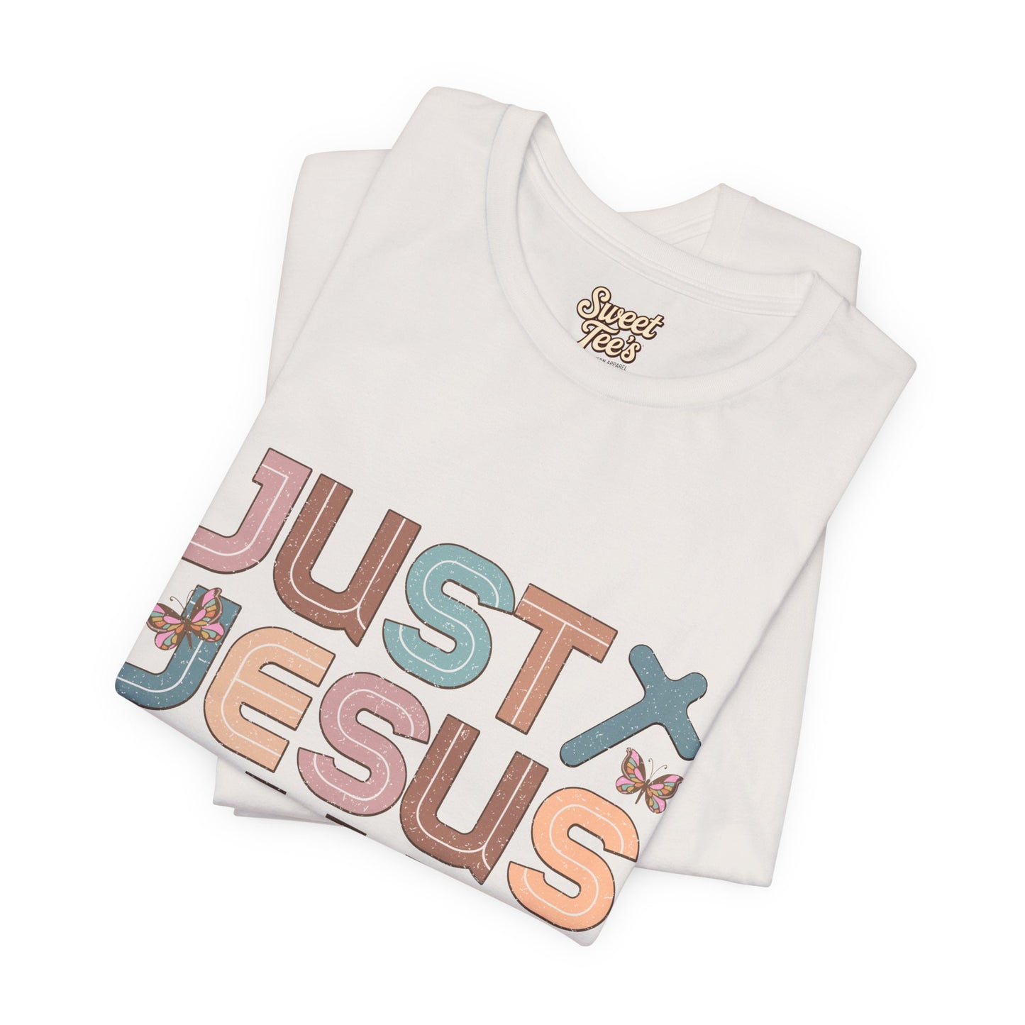Just Jesus Unisex Jersey Tee - Faith-Based Casual Wear