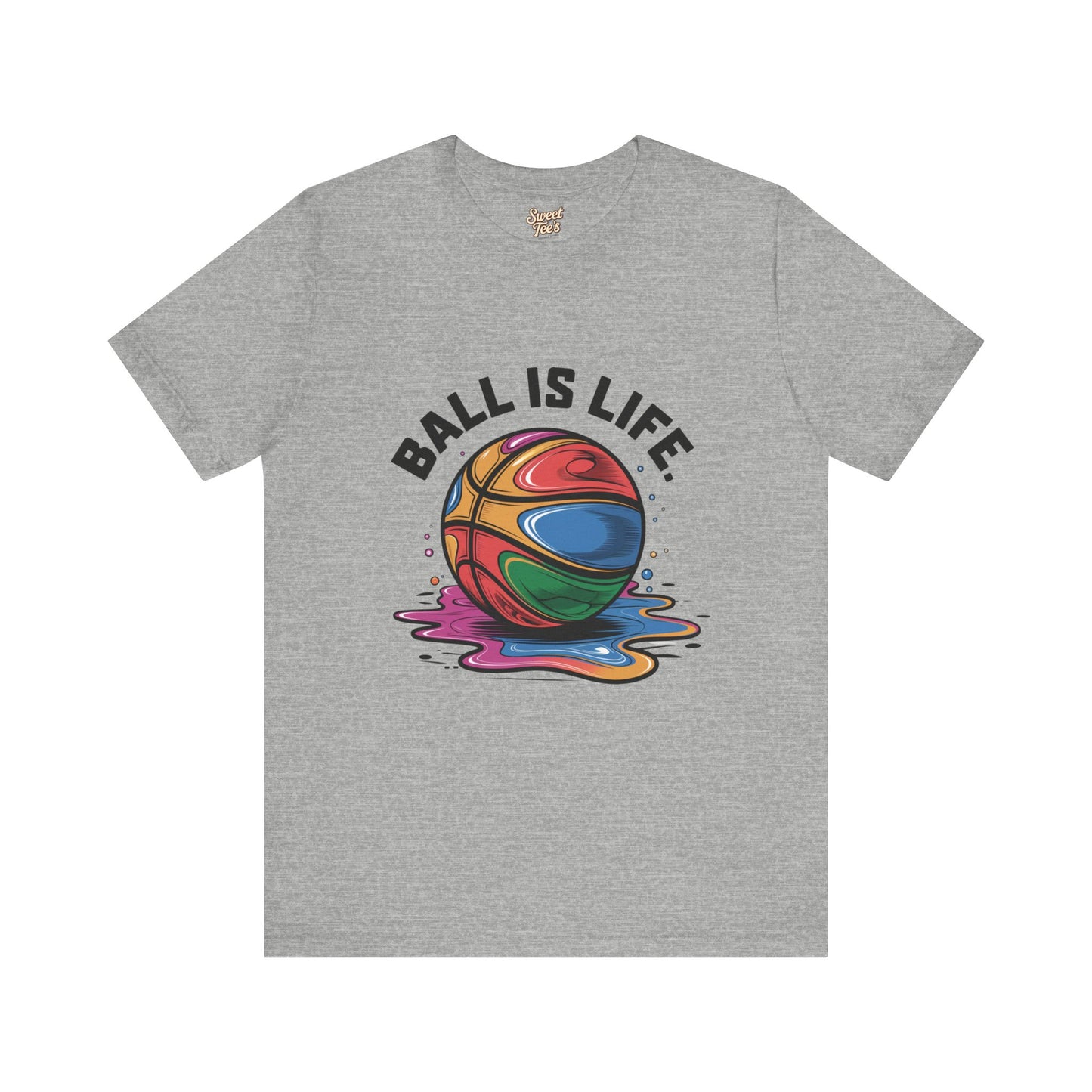 'Ball is Life' Unisex Jersey Short Sleeve Tee - Perfect Gift for Basketball Lovers