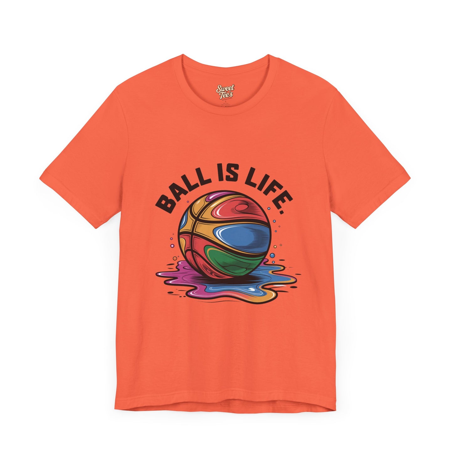 'Ball is Life' Unisex Jersey Short Sleeve Tee - Perfect Gift for Basketball Lovers