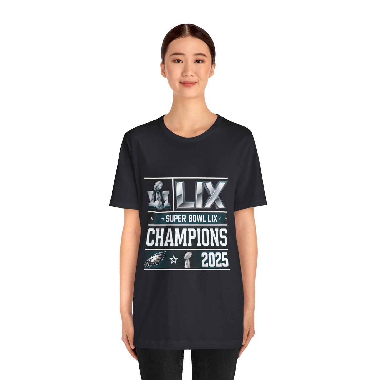 Super Bowl LVII Champions Eagles Unisex Jersey Tee - Celebrate the Win!