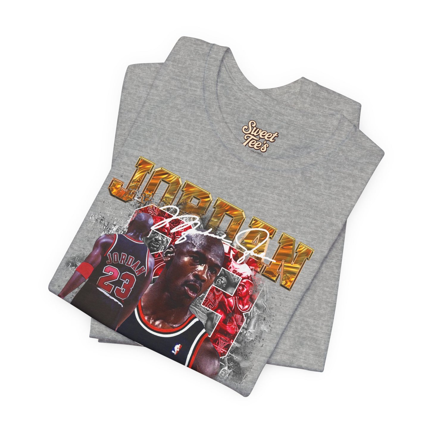 Michael Jordan Graphic Unisex Tee - Retro Sportswear for Basketball Fans