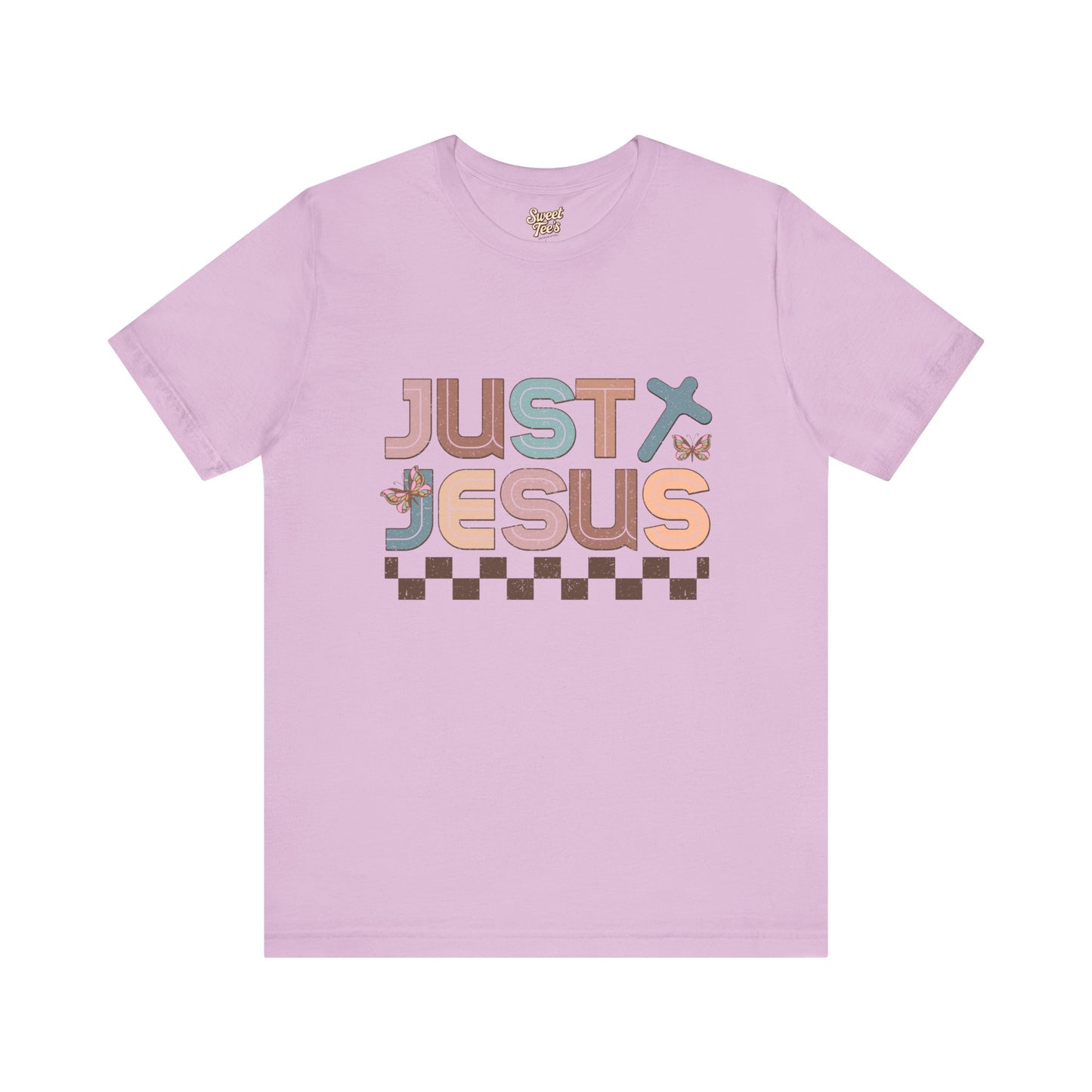 Just Jesus Unisex Jersey Tee - Faith-Based Casual Wear