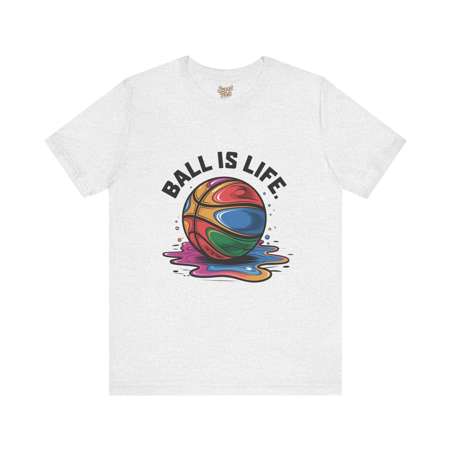 'Ball is Life' Unisex Jersey Short Sleeve Tee - Perfect Gift for Basketball Lovers