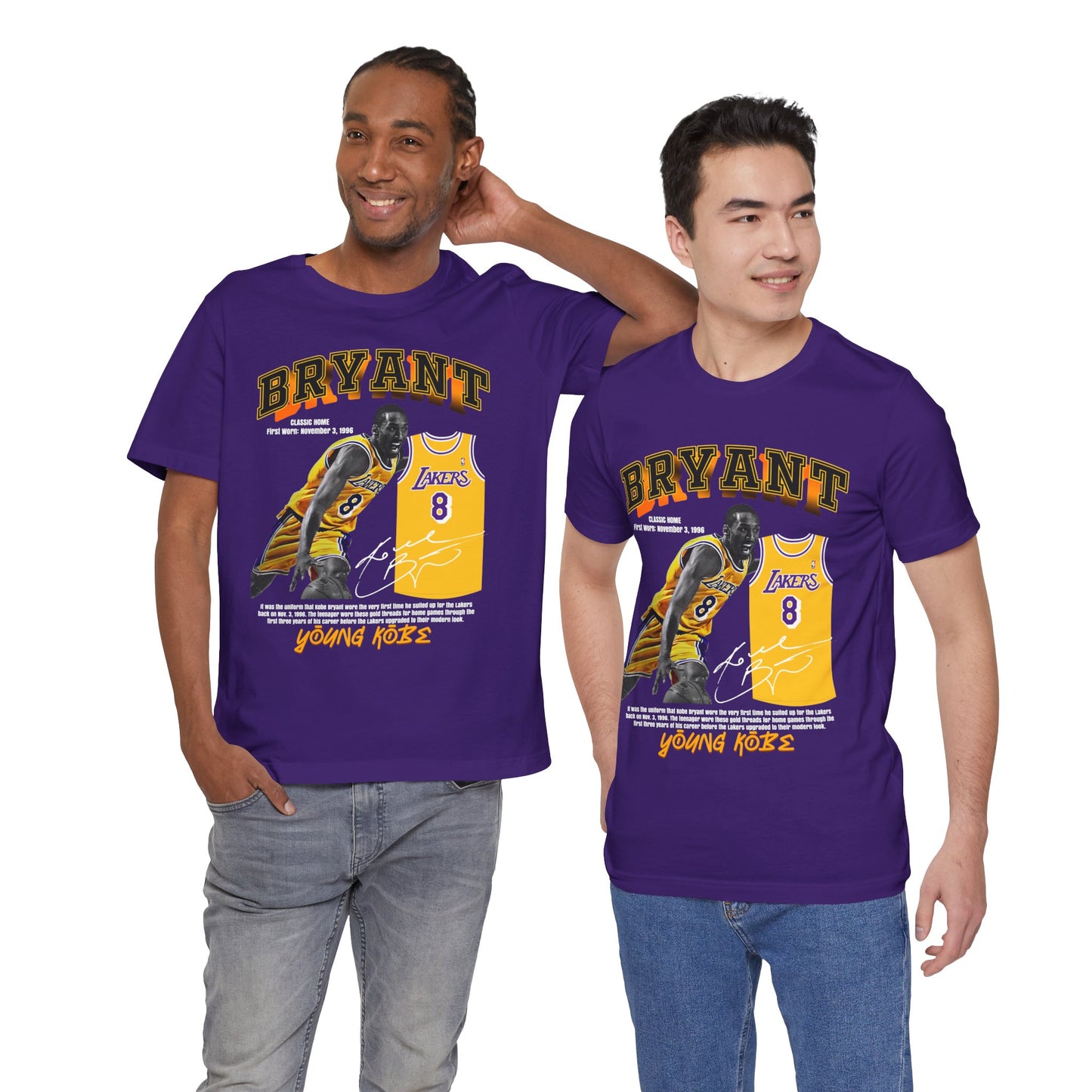 Kobe Bryant Tribute Tee - Unisex Jersey Short Sleeve T-Shirt
