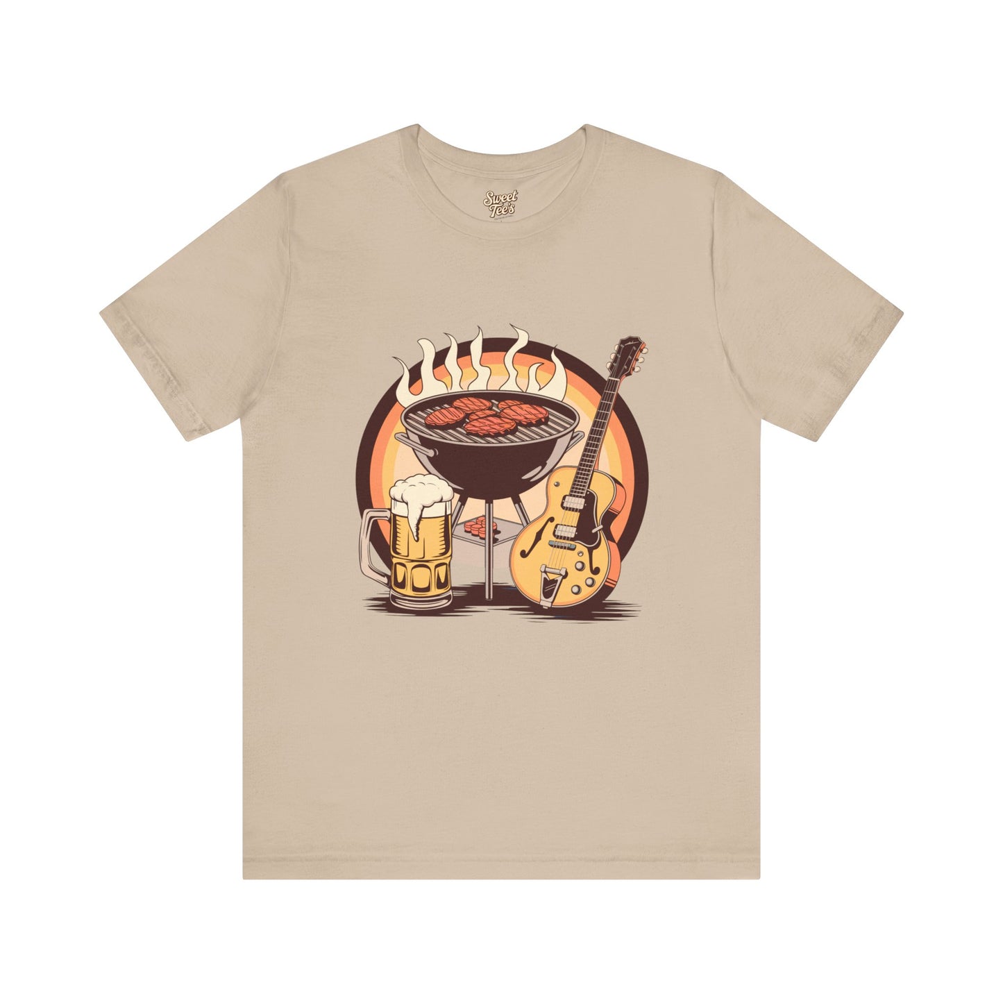 Grill & Chill Unisex Short Sleeve Tee - Perfect for BBQ Lovers