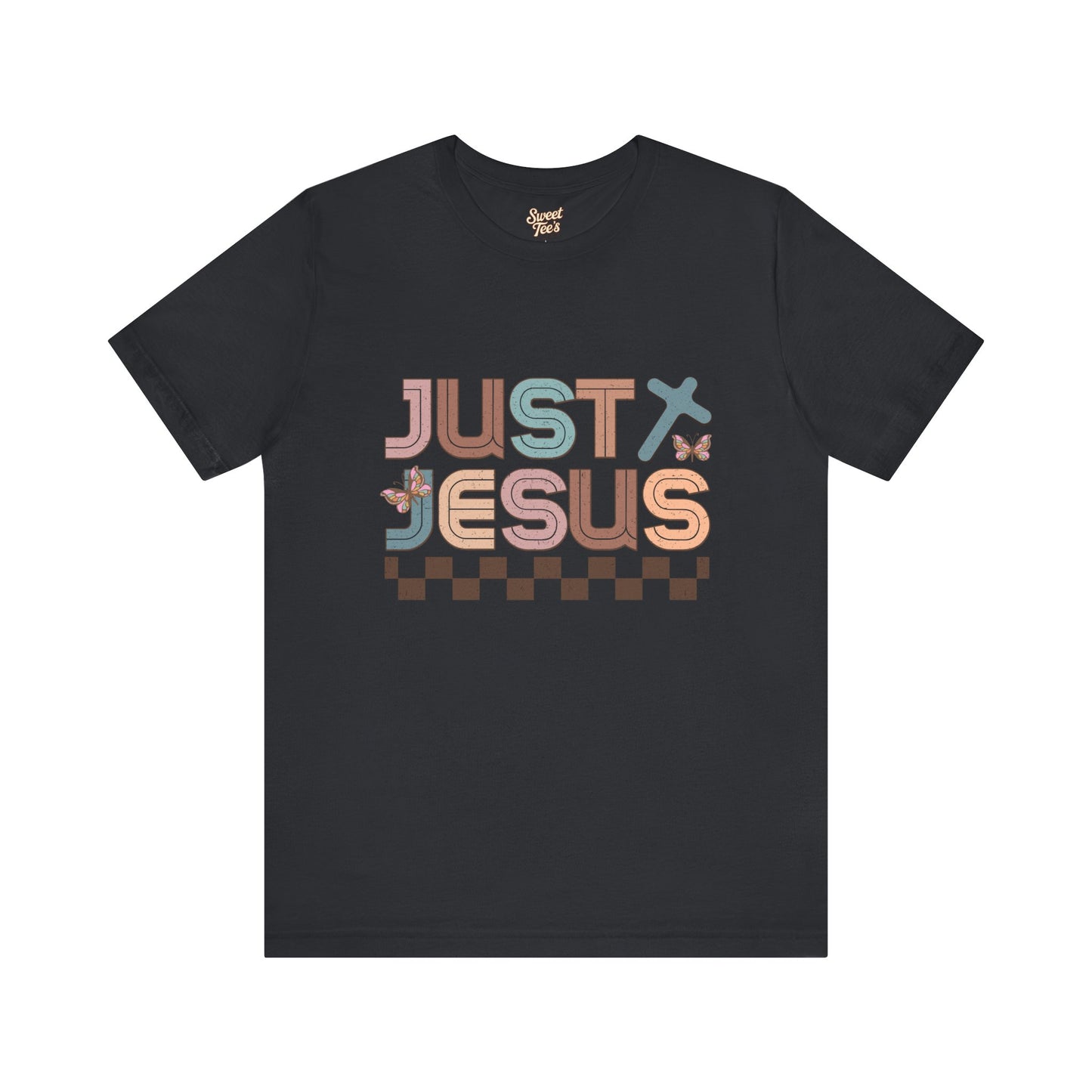 Just Jesus Unisex Jersey Tee - Faith-Based Casual Wear