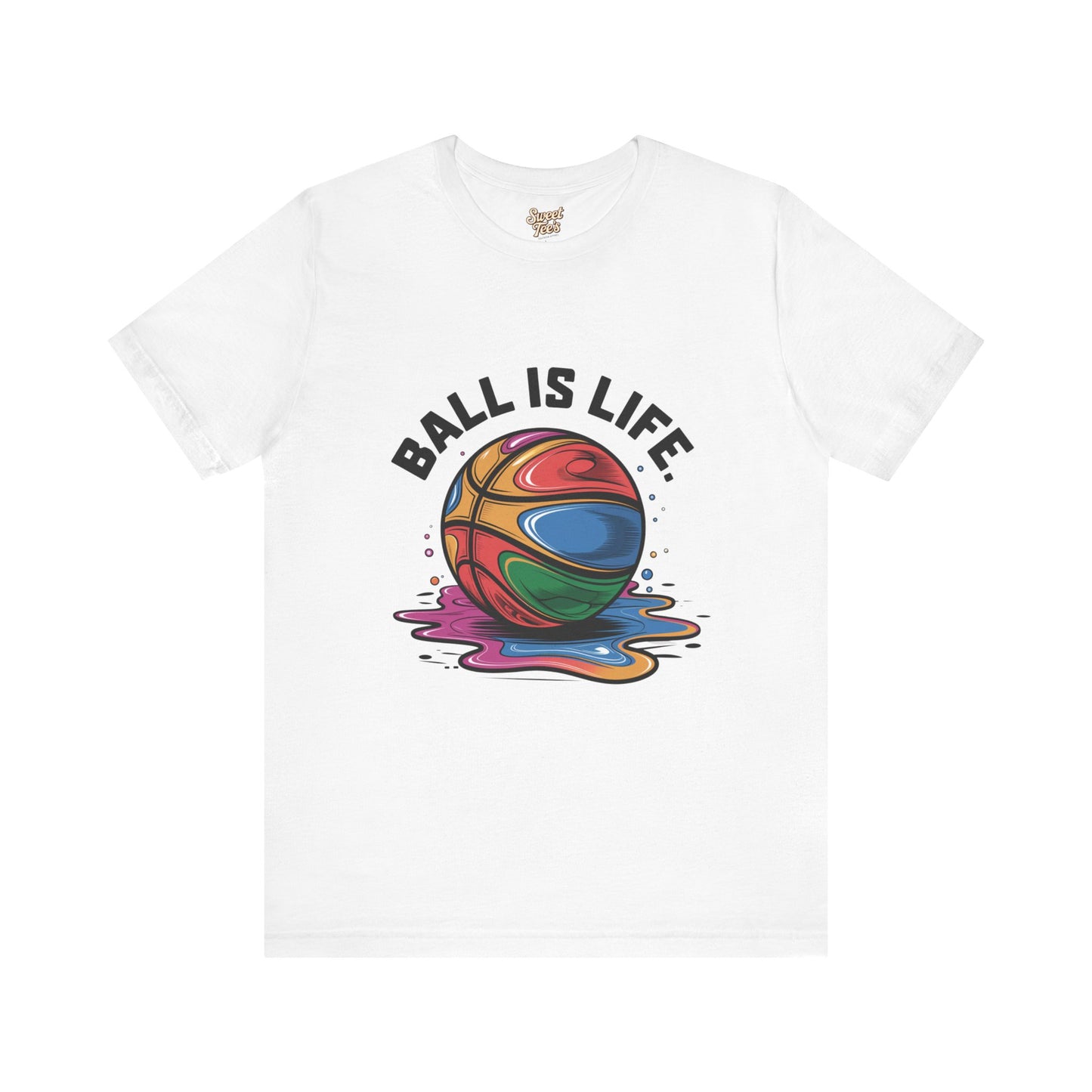 'Ball is Life' Unisex Jersey Short Sleeve Tee - Perfect Gift for Basketball Lovers