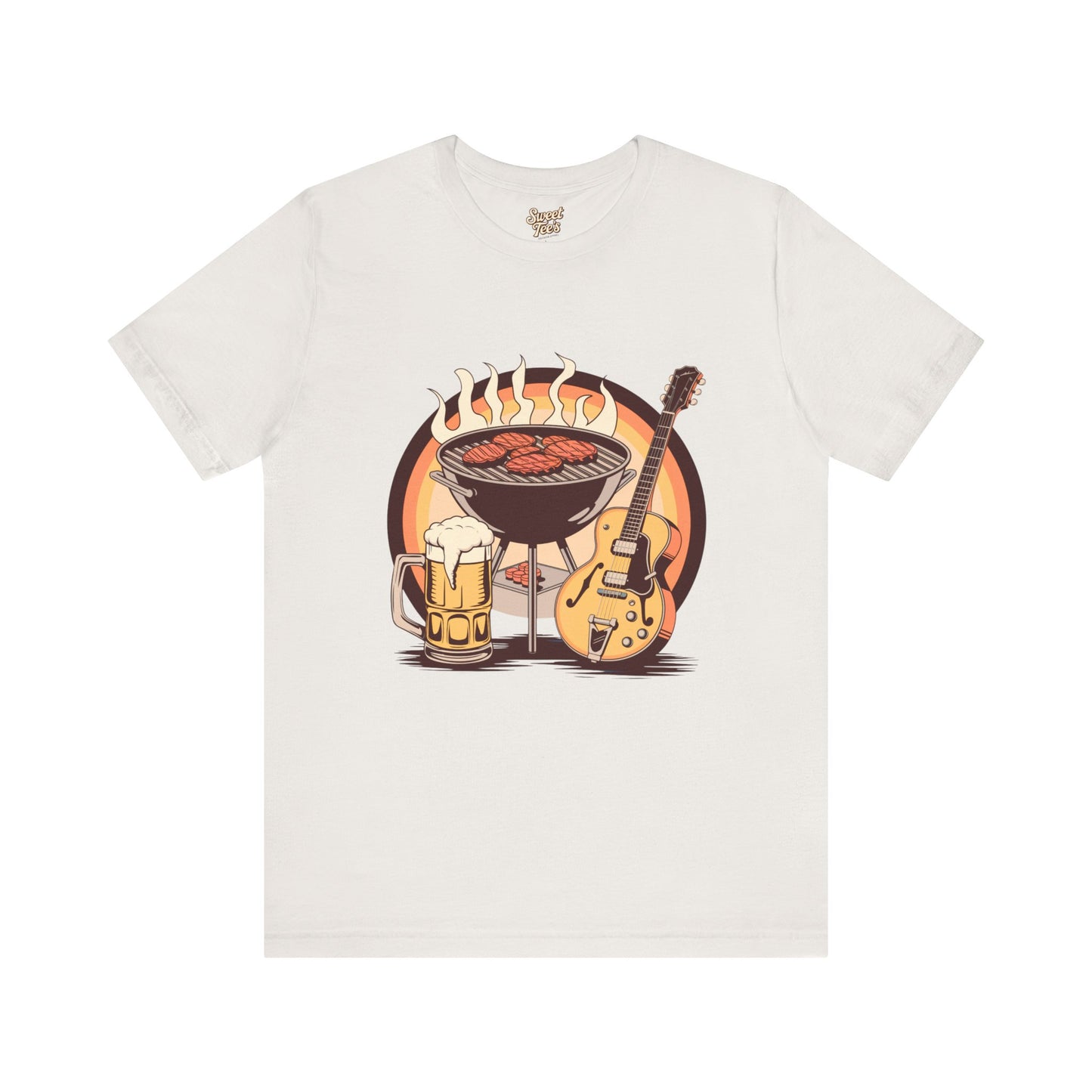 Grill & Chill Unisex Short Sleeve Tee - Perfect for BBQ Lovers