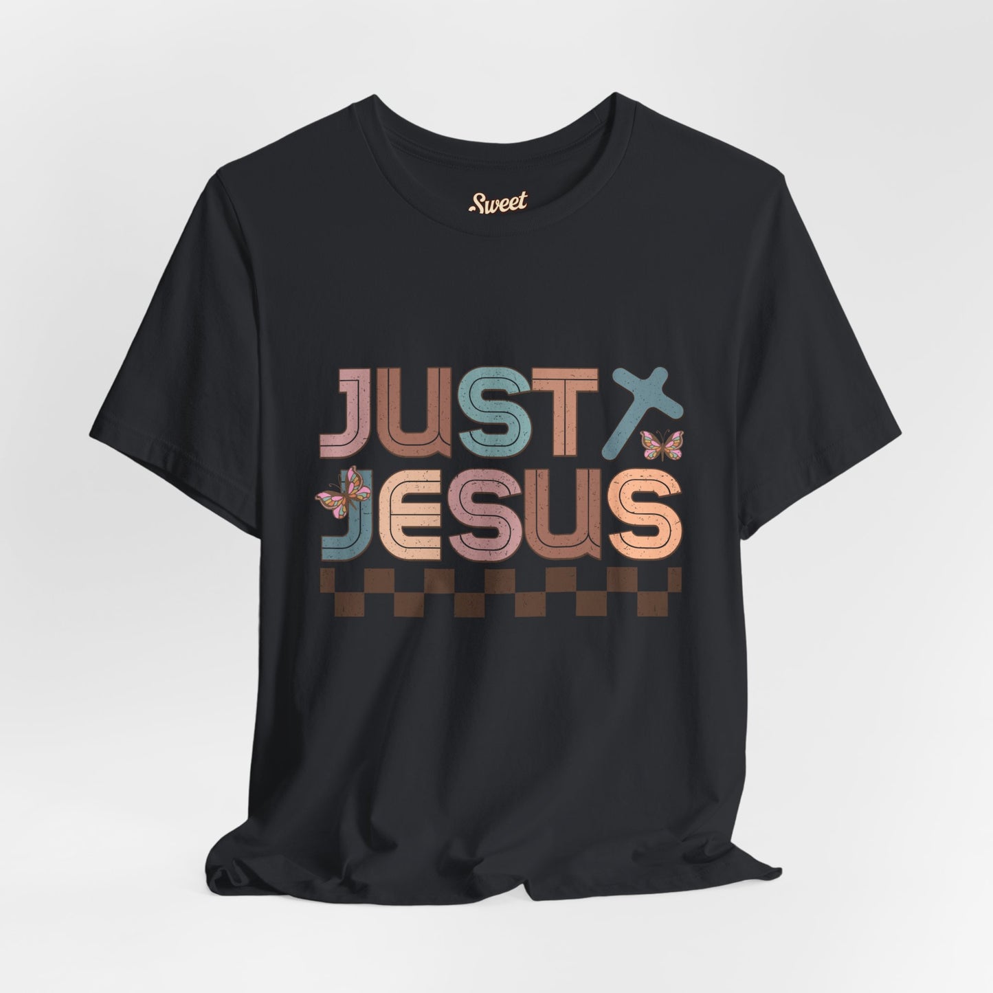 Just Jesus Unisex Jersey Tee - Faith-Based Casual Wear
