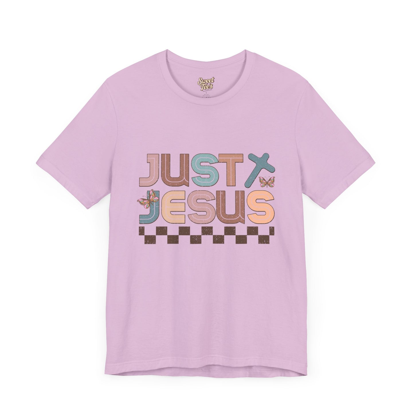 Just Jesus Unisex Jersey Tee - Faith-Based Casual Wear