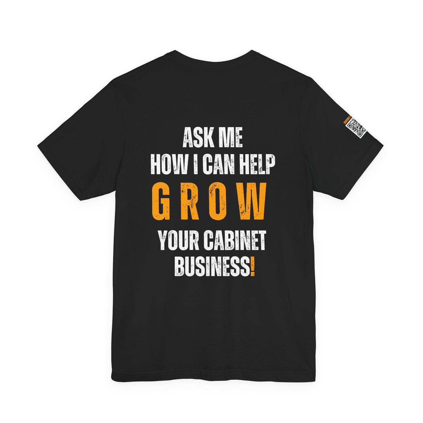 Kitchen Growth Unisex Tee | Business Motivation Shirt, Entrepreneur Gift, Cabinet Maker Apparel, Stylish Workwear, Growth Mindset Tee