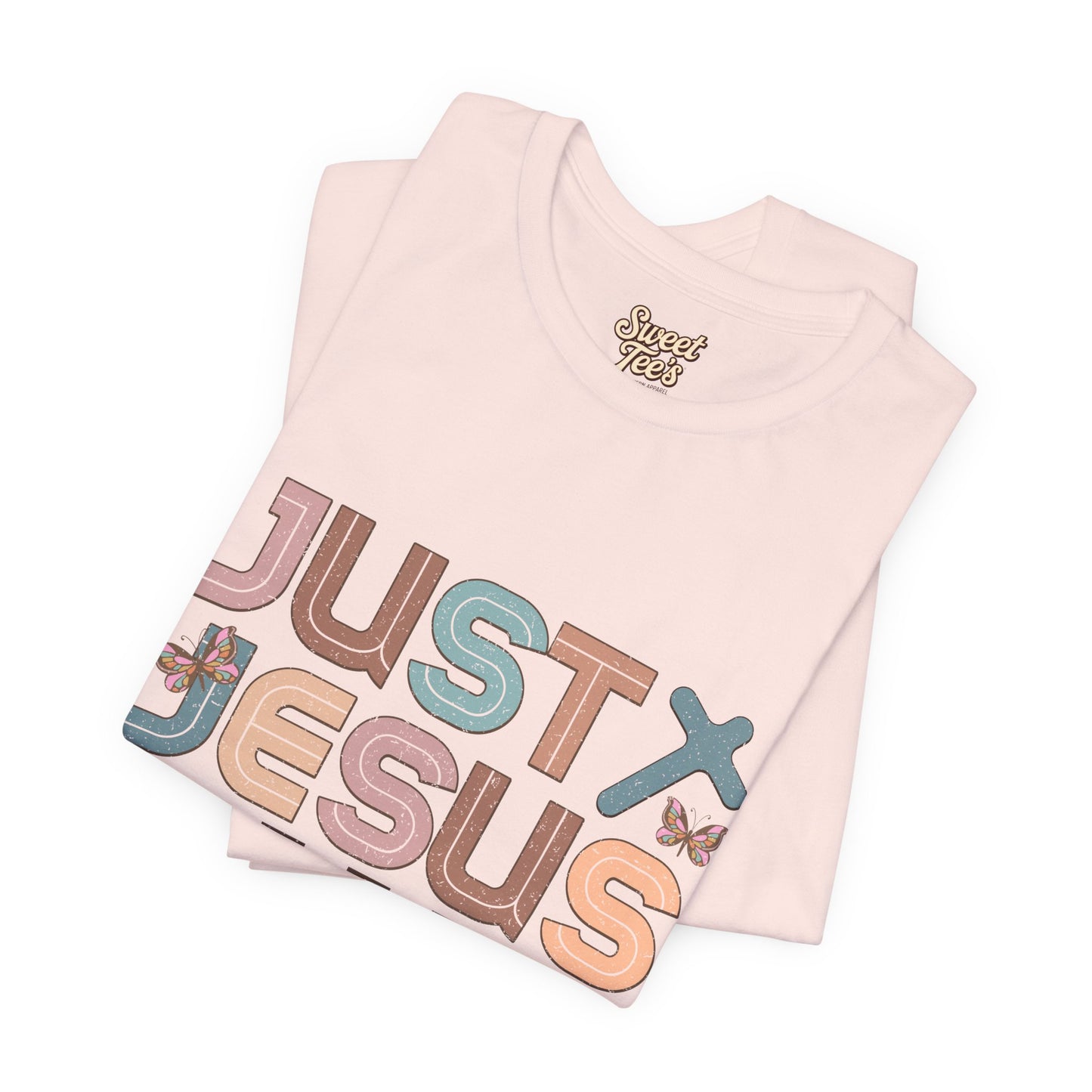 Just Jesus Unisex Jersey Tee - Faith-Based Casual Wear