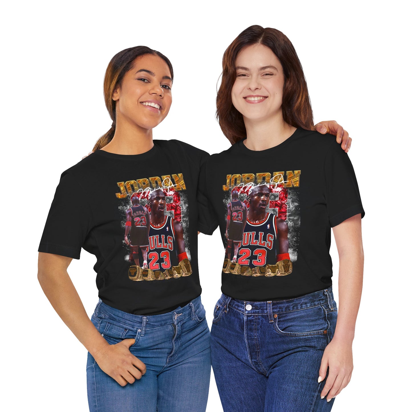 Michael Jordan Graphic Unisex Tee - Retro Sportswear for Basketball Fans