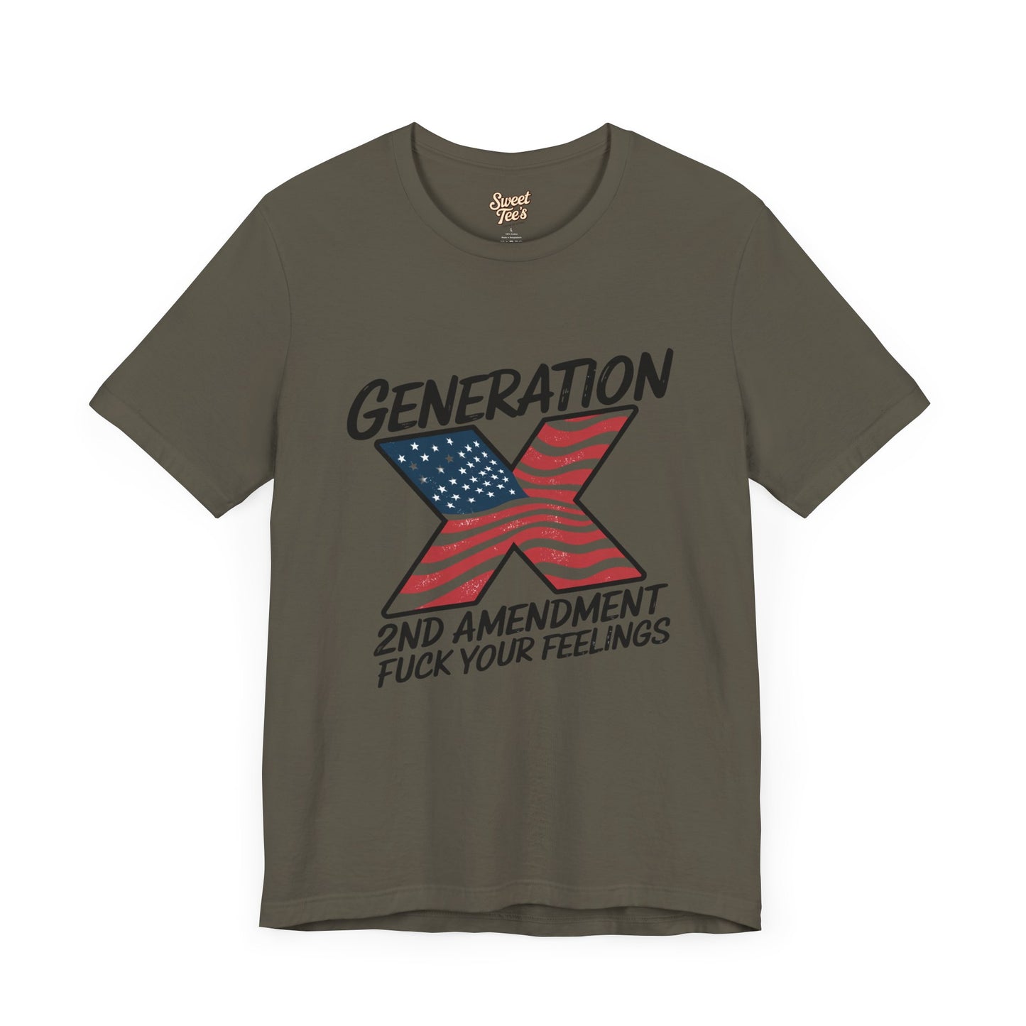 Generation X 2nd Amendment Short Sleeve Tee - Unisex Freedom T-Shirt