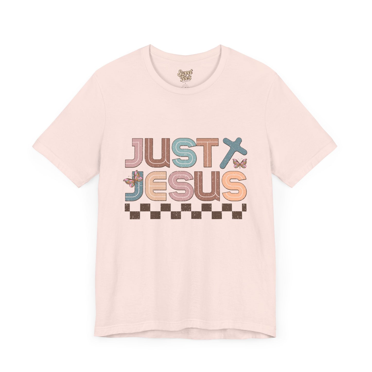 Just Jesus Unisex Jersey Tee - Faith-Based Casual Wear