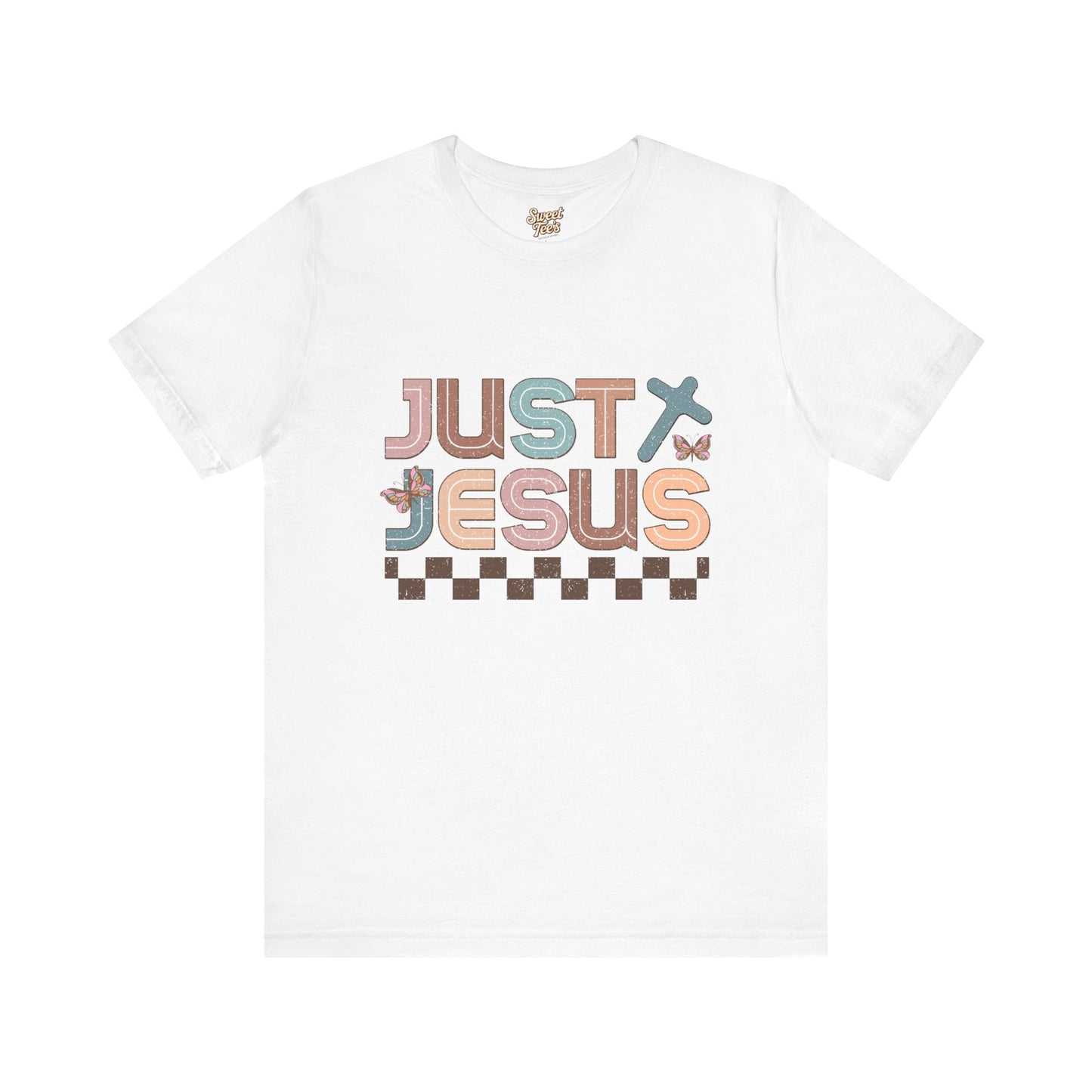 Just Jesus Unisex Jersey Tee - Faith-Based Casual Wear