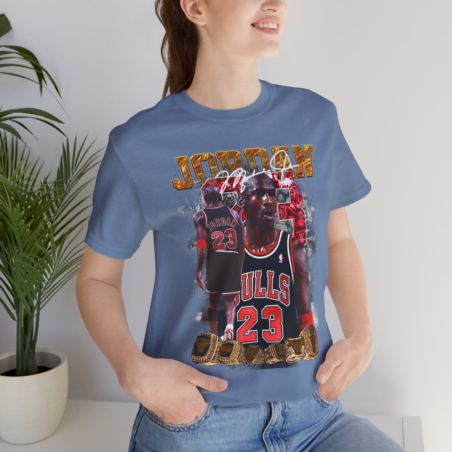 Michael Jordan Graphic Unisex Tee - Retro Sportswear for Basketball Fans