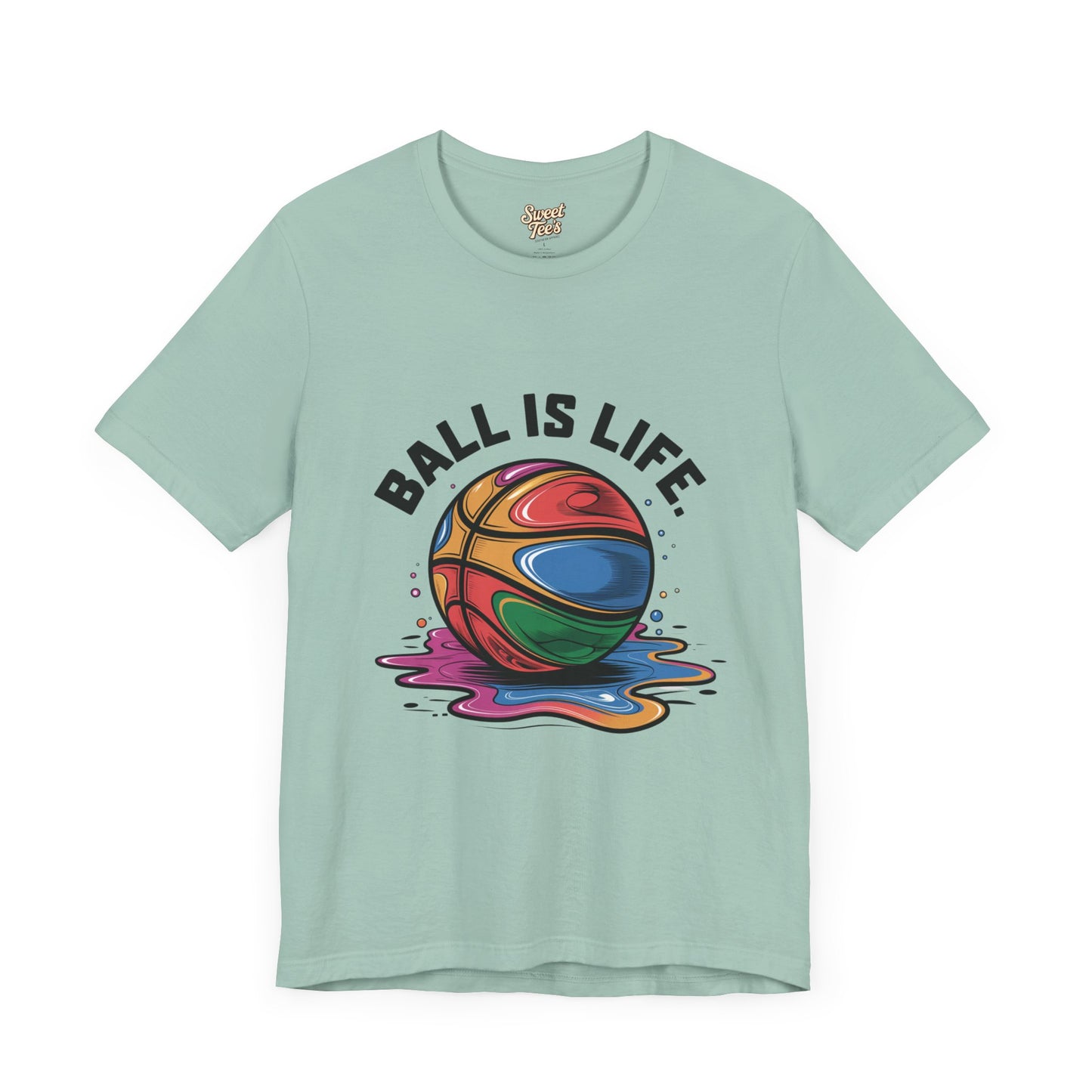'Ball is Life' Unisex Jersey Short Sleeve Tee - Perfect Gift for Basketball Lovers