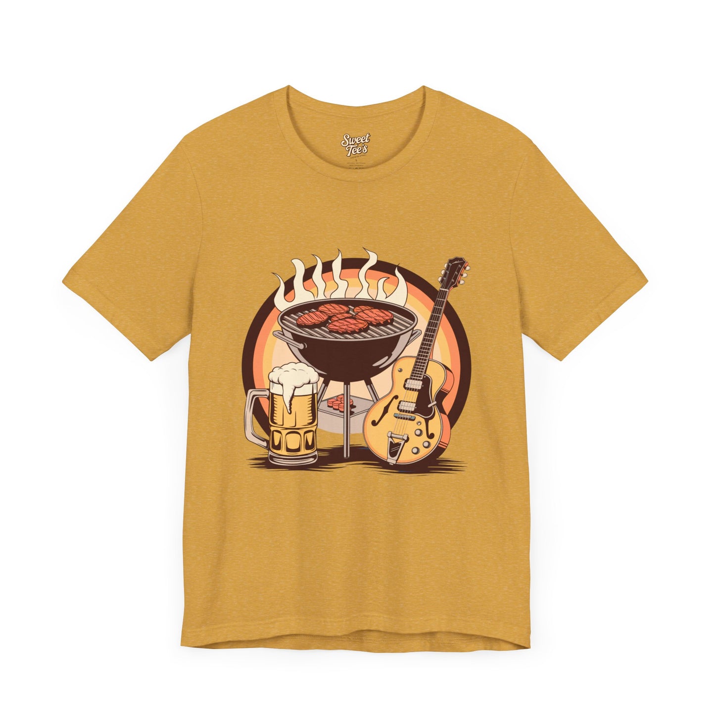 Grill & Chill Unisex Short Sleeve Tee - Perfect for BBQ Lovers