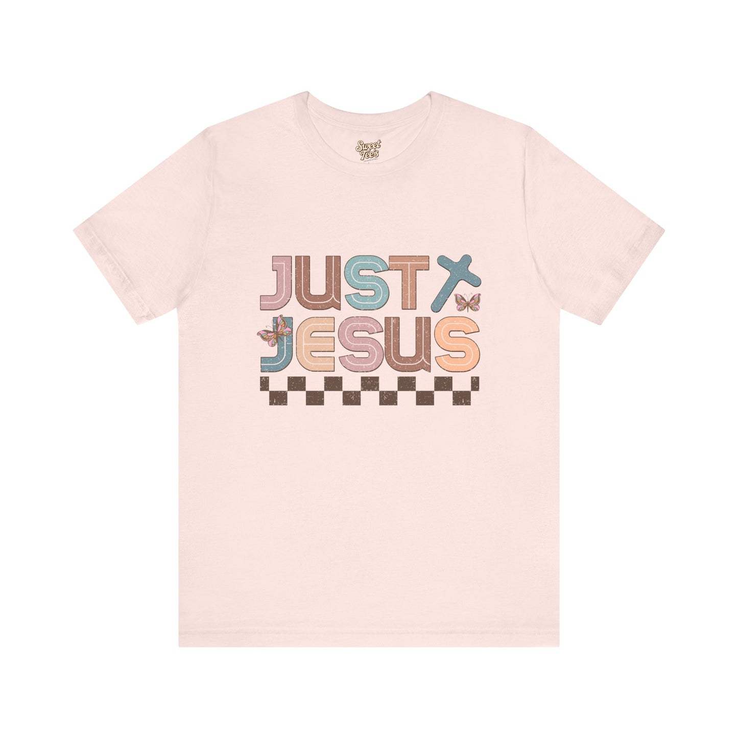 Just Jesus Unisex Jersey Tee - Faith-Based Casual Wear
