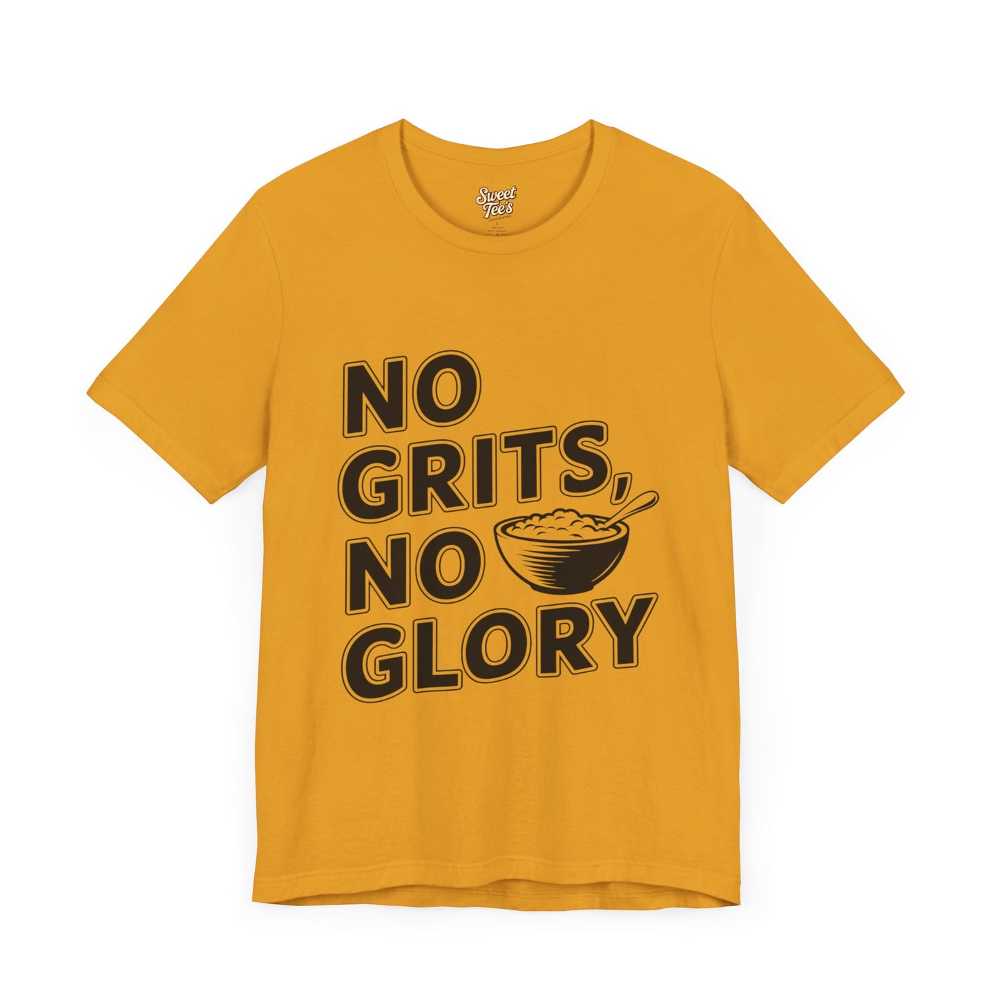 No Grits No Glory Unisex T-Shirt - Southern Comfort Food Tee