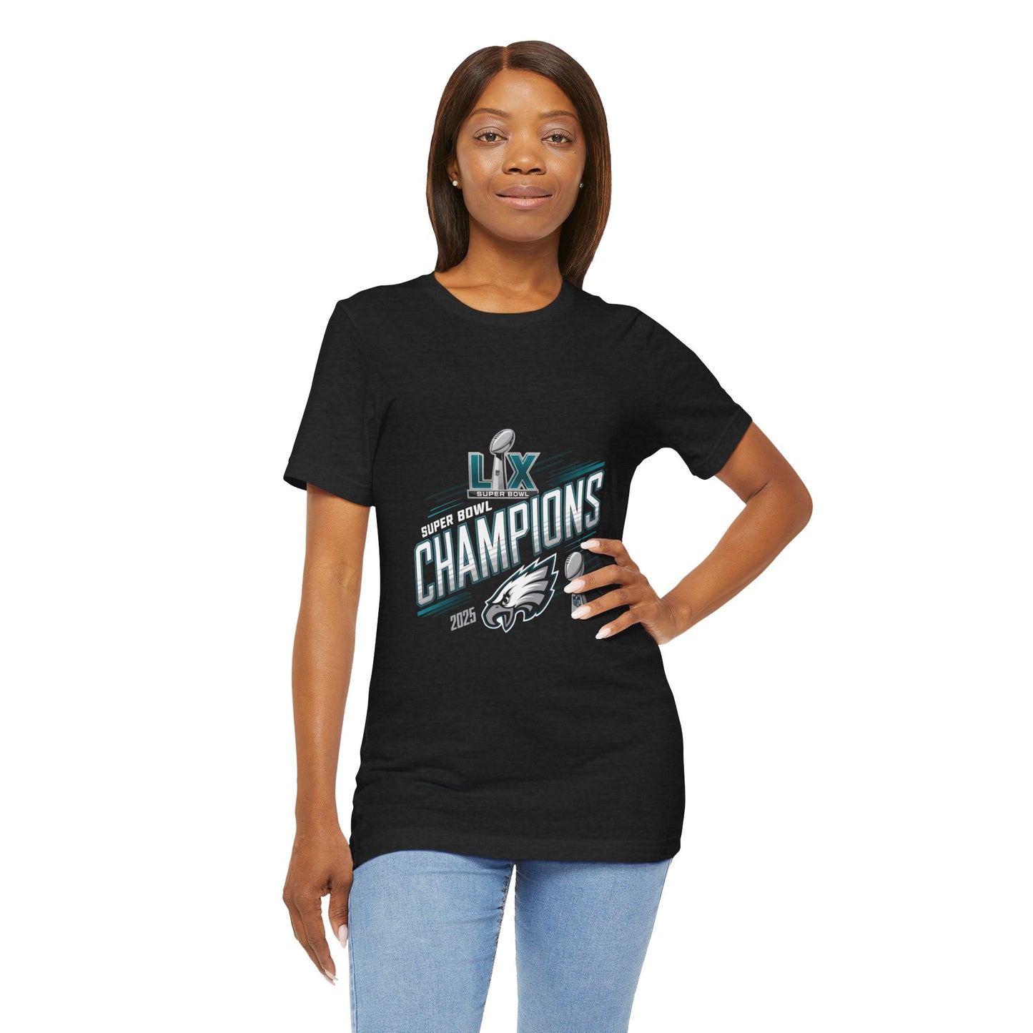 Super Bowl Champions Unisex Short Sleeve Tee - Celebrate Victory in Style!