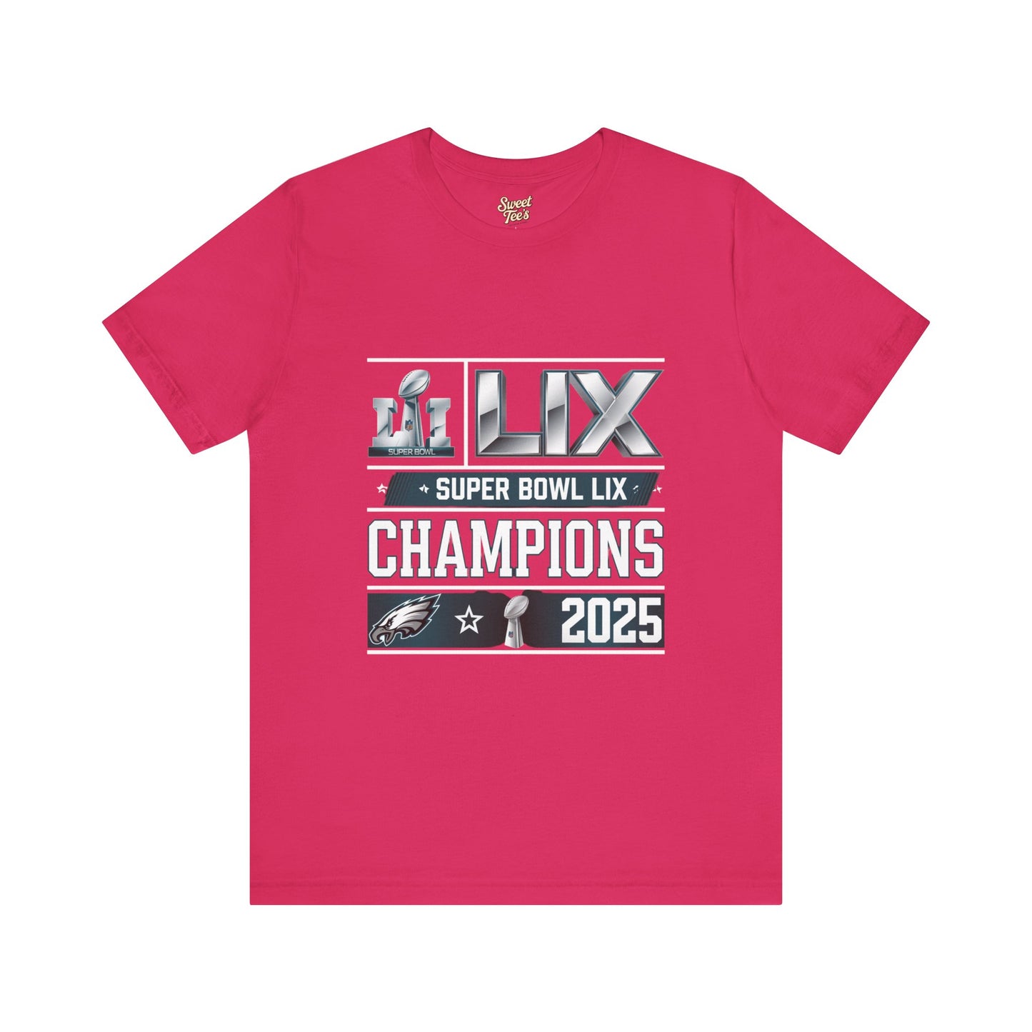 Super Bowl LVII Champions Eagles Unisex Jersey Tee - Celebrate the Win!