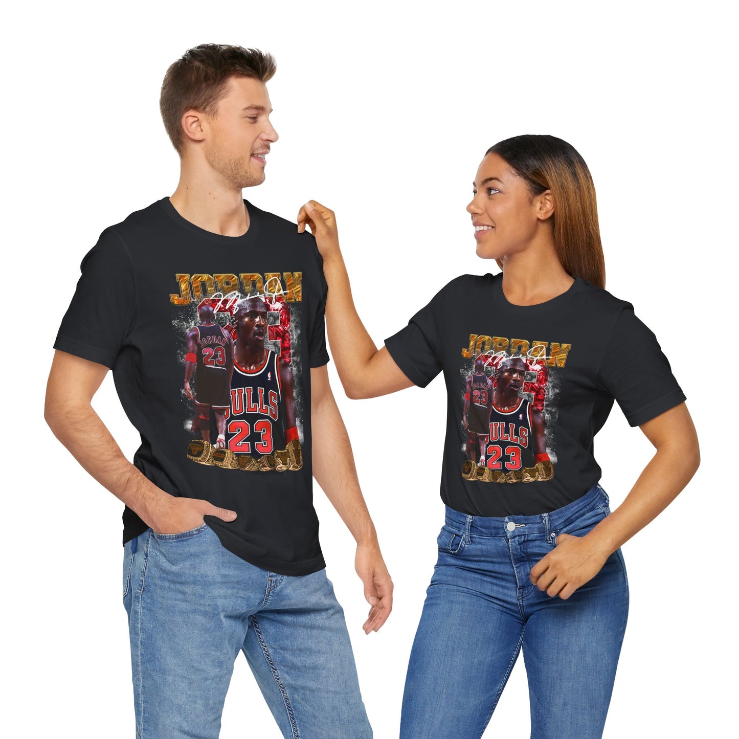 Michael Jordan Graphic Unisex Tee - Retro Sportswear for Basketball Fans