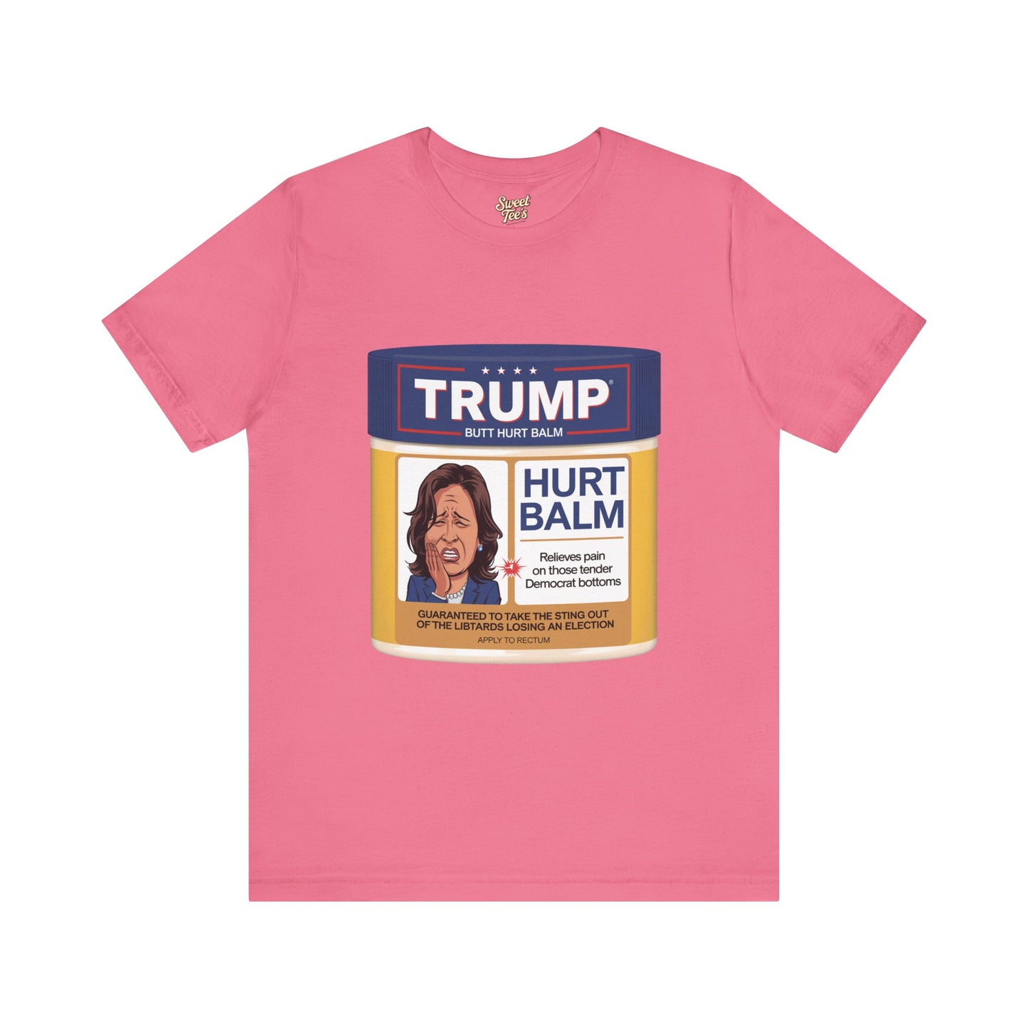 Funny Trump Hurt Balm Unisex Jersey Tee - Perfect for Political Humor Lovers