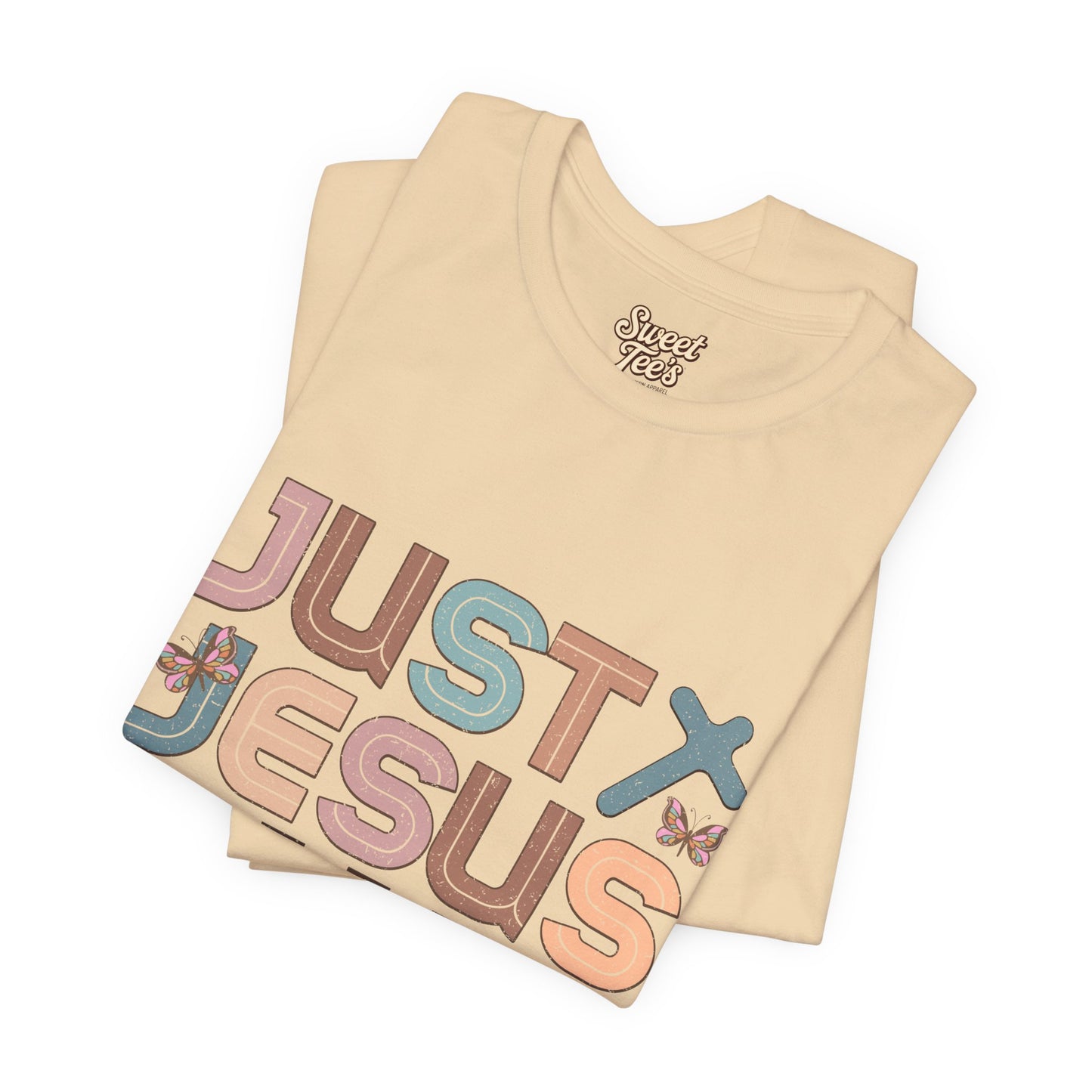 Just Jesus Unisex Jersey Tee - Faith-Based Casual Wear