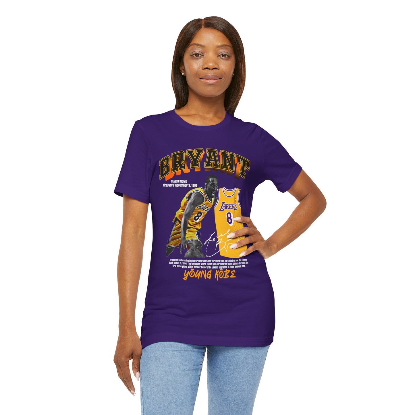 Kobe Bryant Tribute Tee - Unisex Jersey Short Sleeve T-Shirt