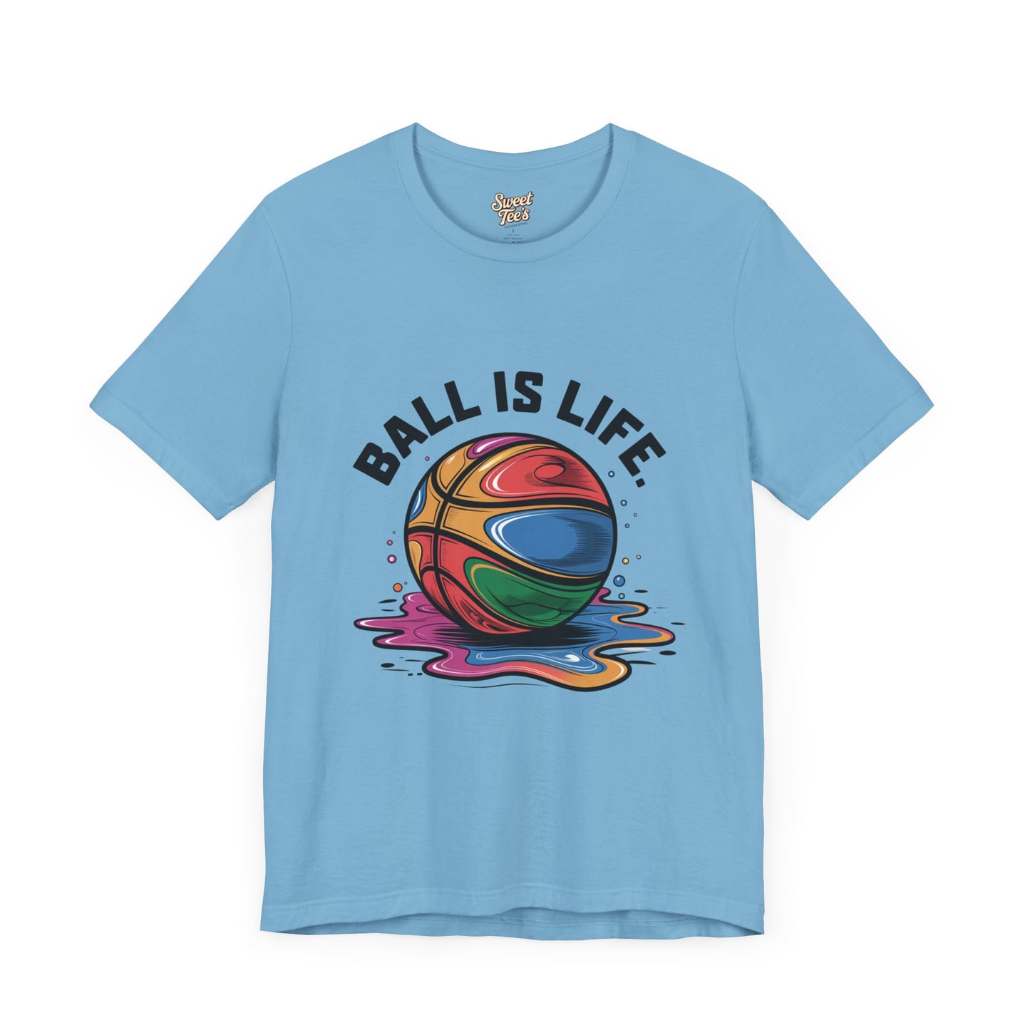 'Ball is Life' Unisex Jersey Short Sleeve Tee - Perfect Gift for Basketball Lovers