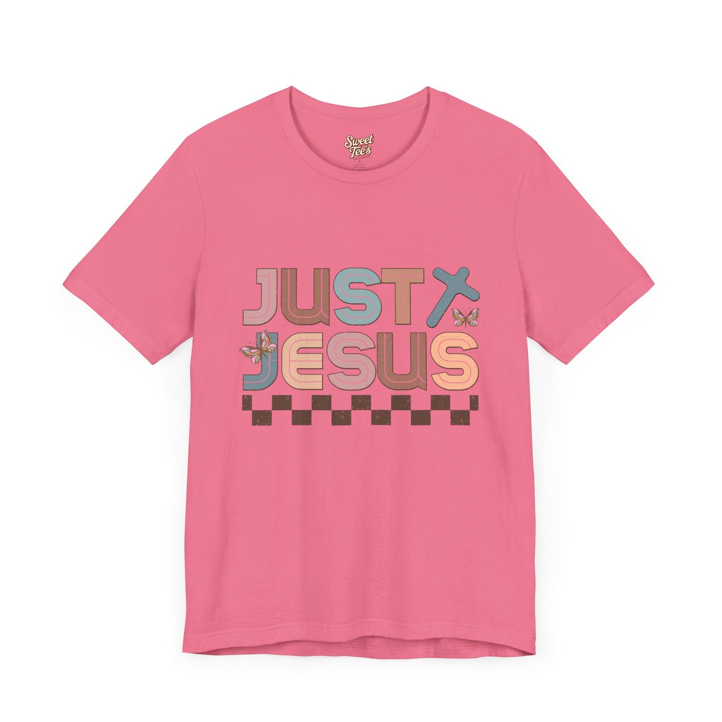 Just Jesus Unisex Jersey Tee - Faith-Based Casual Wear