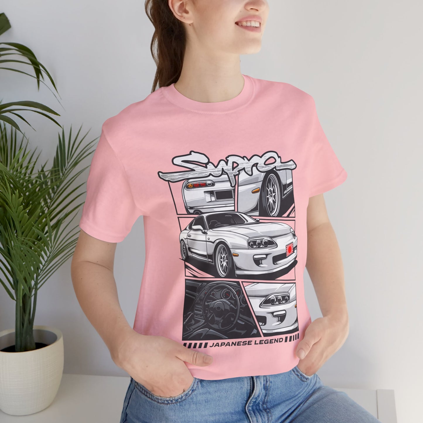 Japanese Legend Supra Unisex Jersey Tee - Car Enthusiast Apparel