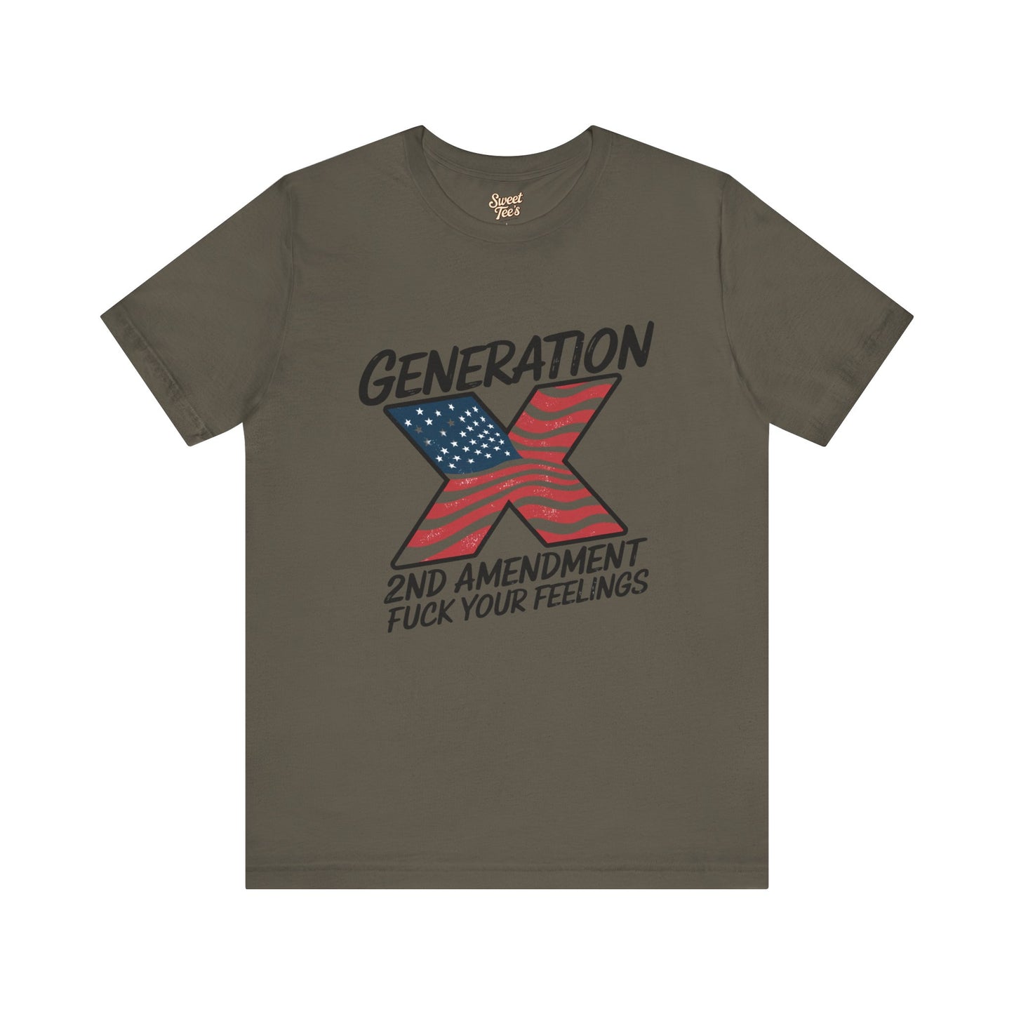 Generation X 2nd Amendment Short Sleeve Tee - Unisex Freedom T-Shirt