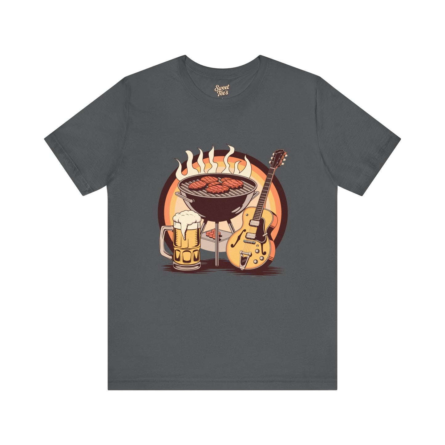 Grill & Chill Unisex Short Sleeve Tee - Perfect for BBQ Lovers