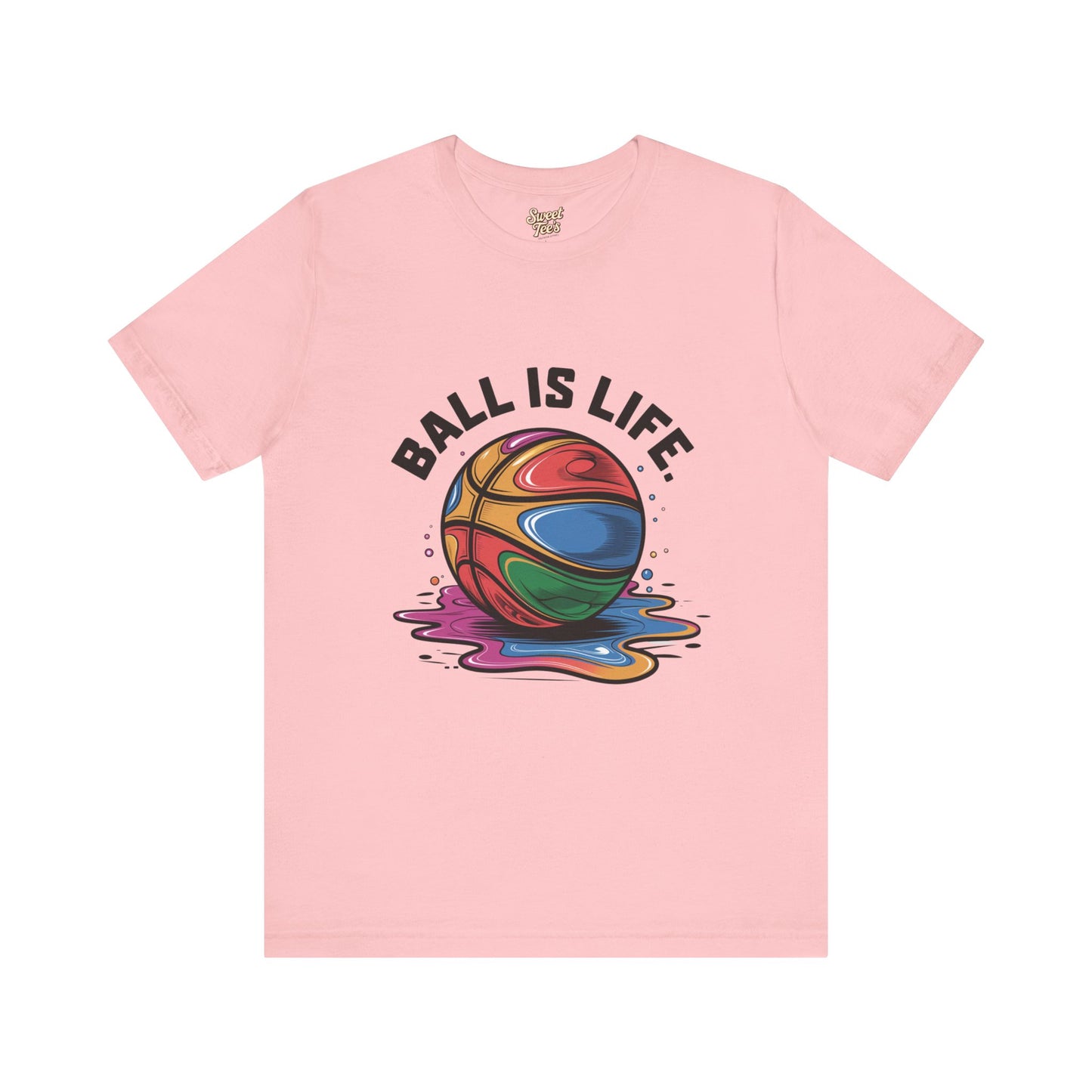 'Ball is Life' Unisex Jersey Short Sleeve Tee - Perfect Gift for Basketball Lovers