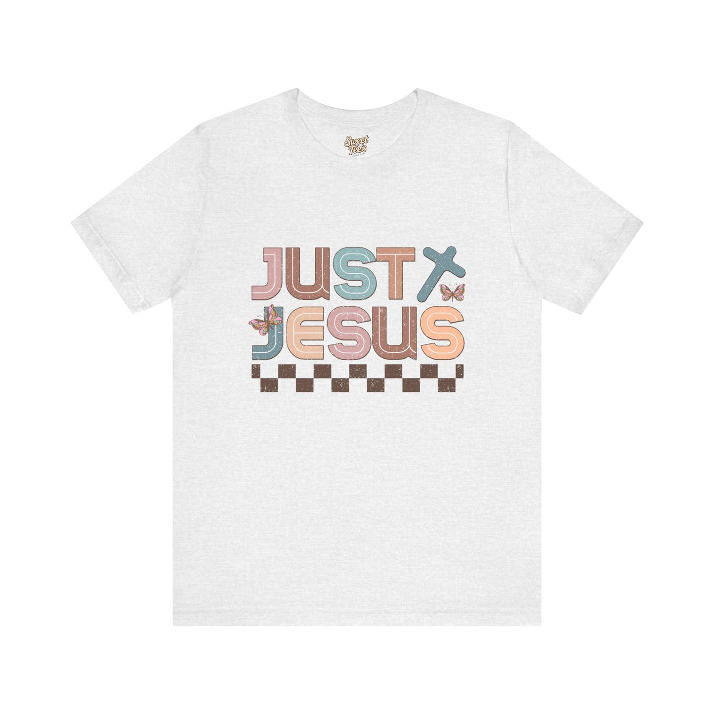 Just Jesus Unisex Jersey Tee - Faith-Based Casual Wear