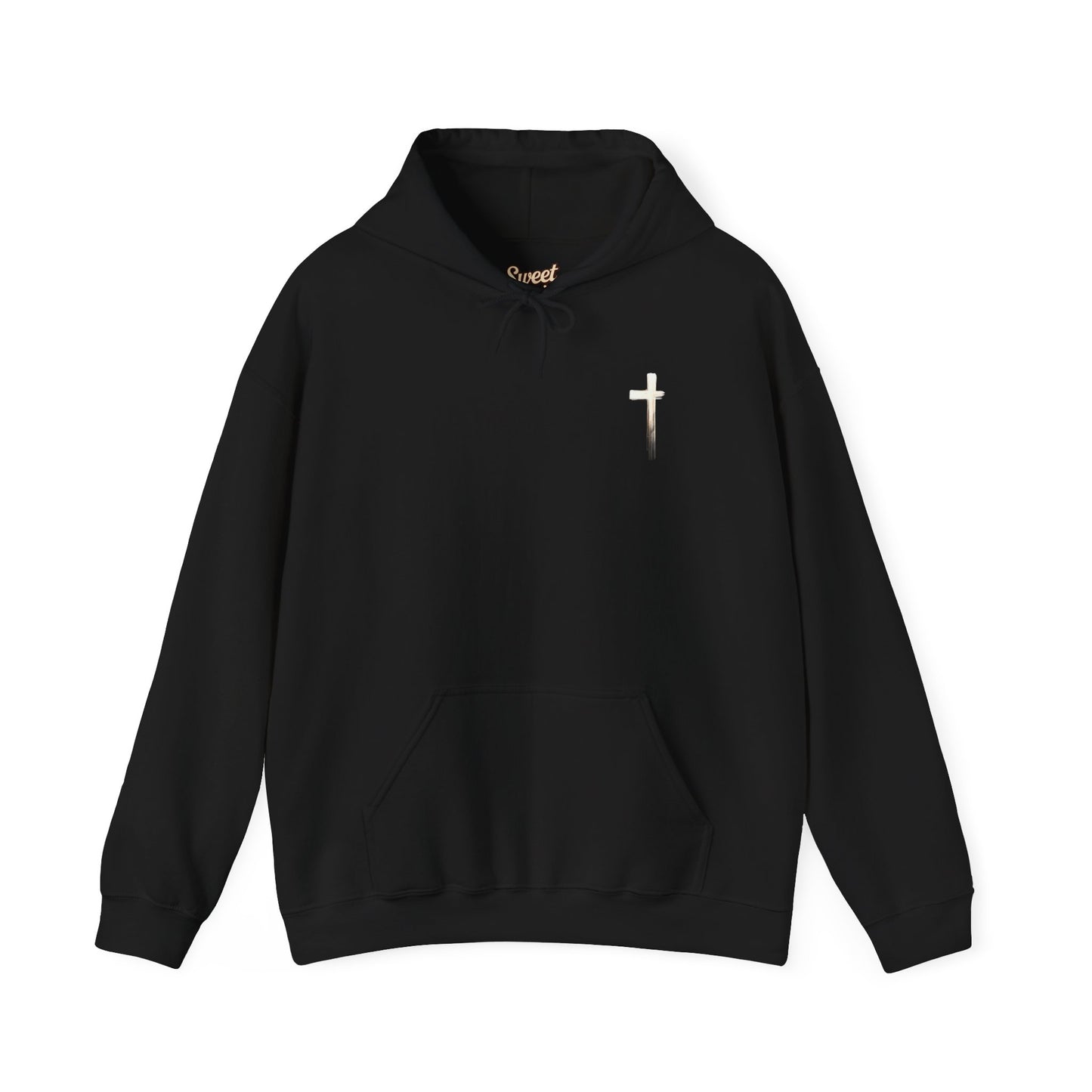Fear Nothing Lion Cross Hoodie | Unisex Heavy Blend Sweatshirt