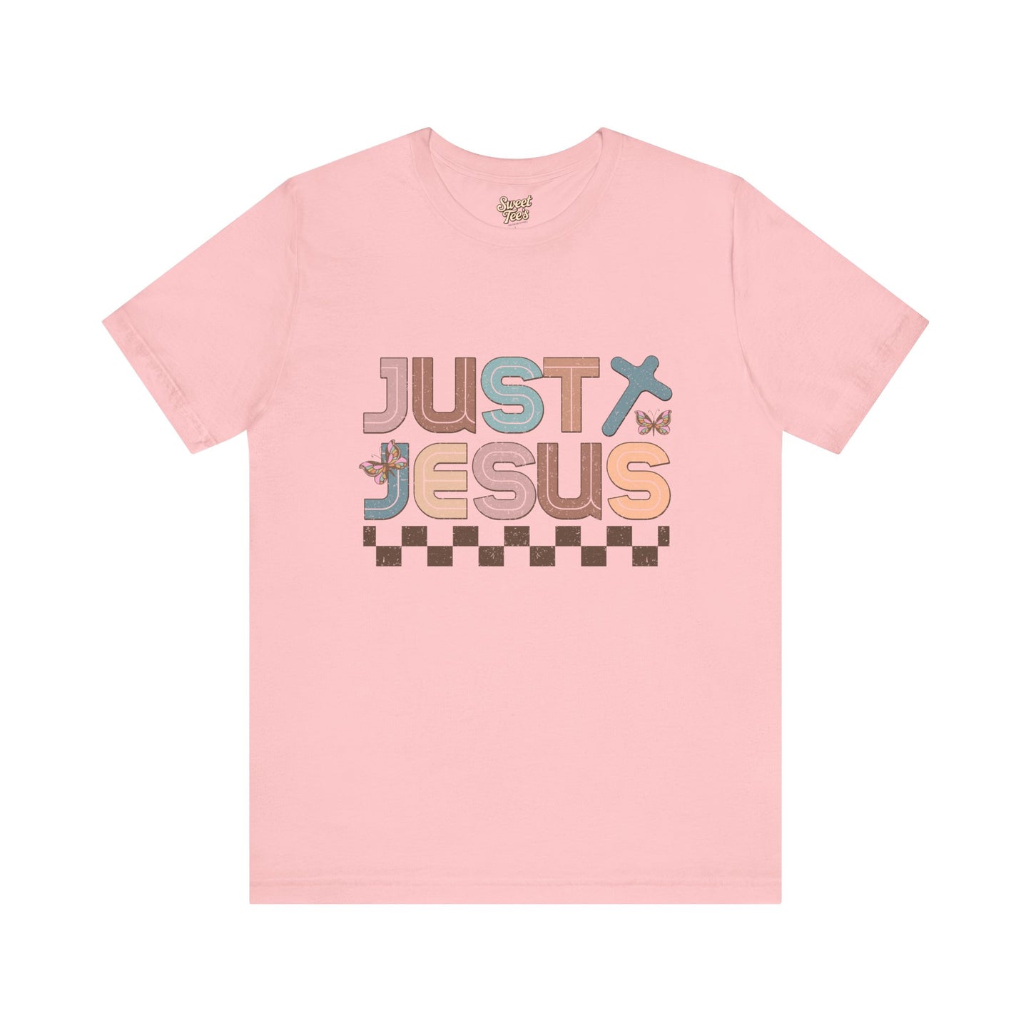 Just Jesus Unisex Jersey Tee - Faith-Based Casual Wear
