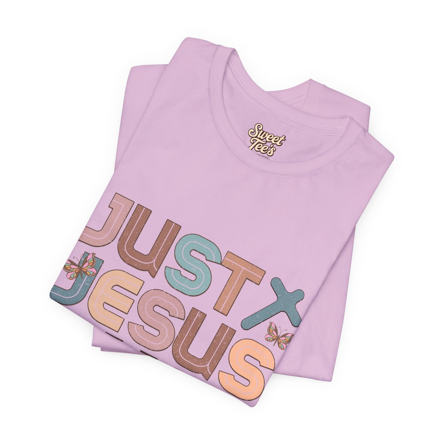 Just Jesus Unisex Jersey Tee - Faith-Based Casual Wear