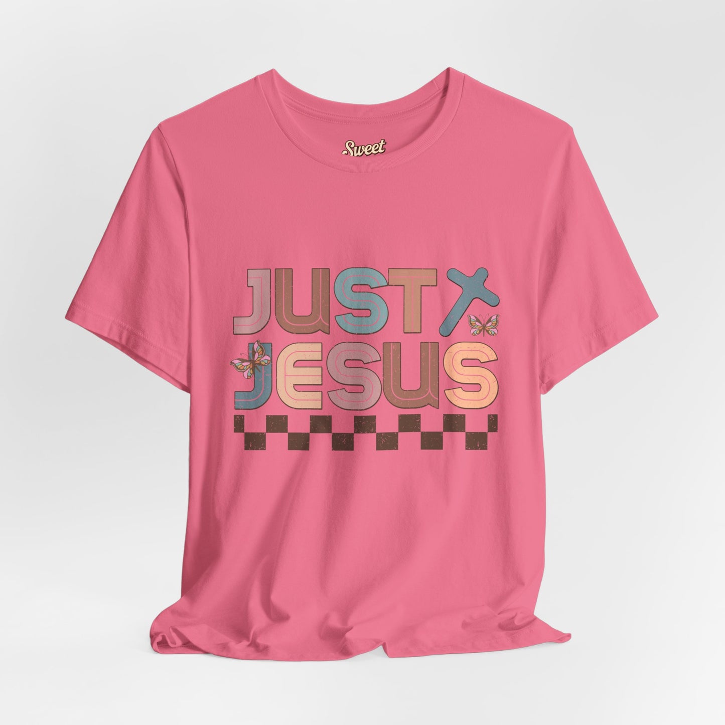 Just Jesus Unisex Jersey Tee - Faith-Based Casual Wear