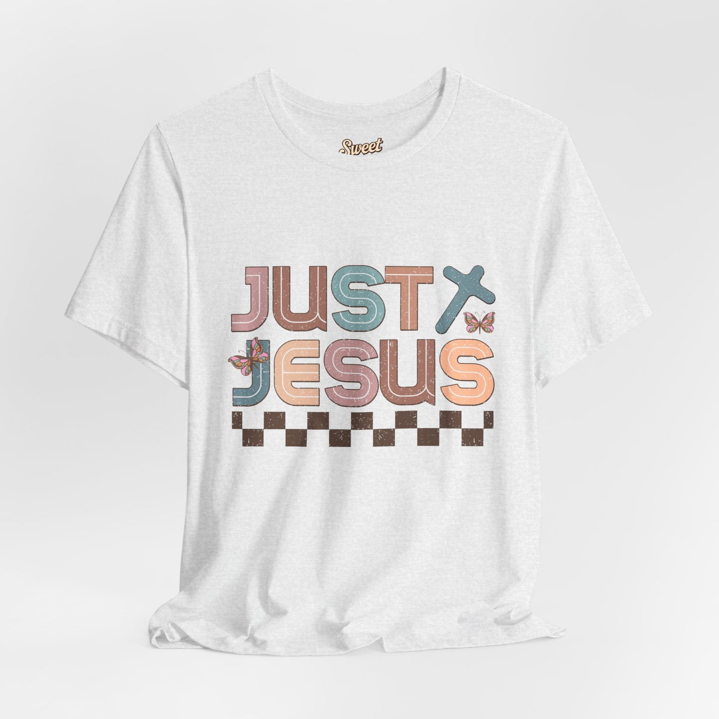 Just Jesus Unisex Jersey Tee - Faith-Based Casual Wear