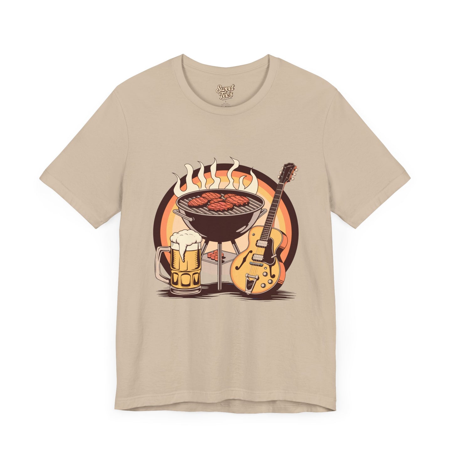 Grill & Chill Unisex Short Sleeve Tee - Perfect for BBQ Lovers